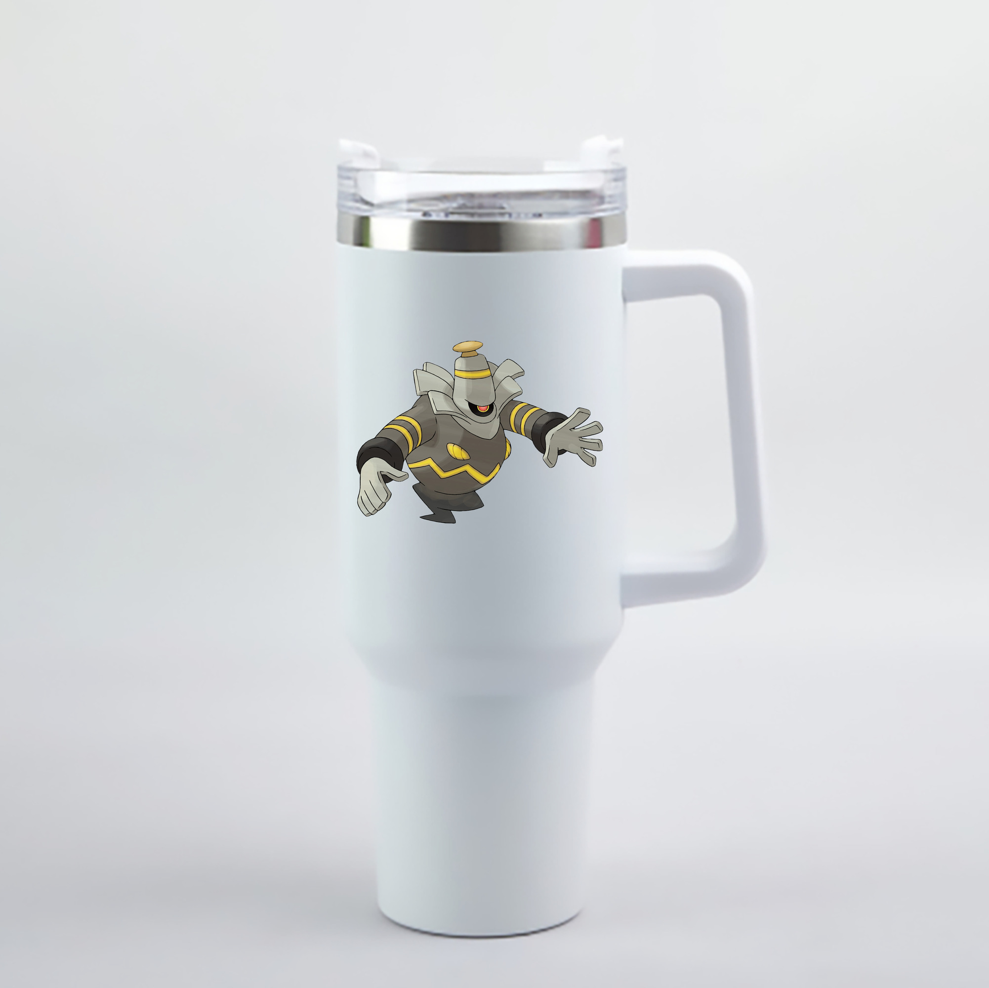 （画像用） ポケットモンスター Pokémon 1200mL車用タンブラー - クリスタルステッカー（プラスチックストロー付き）