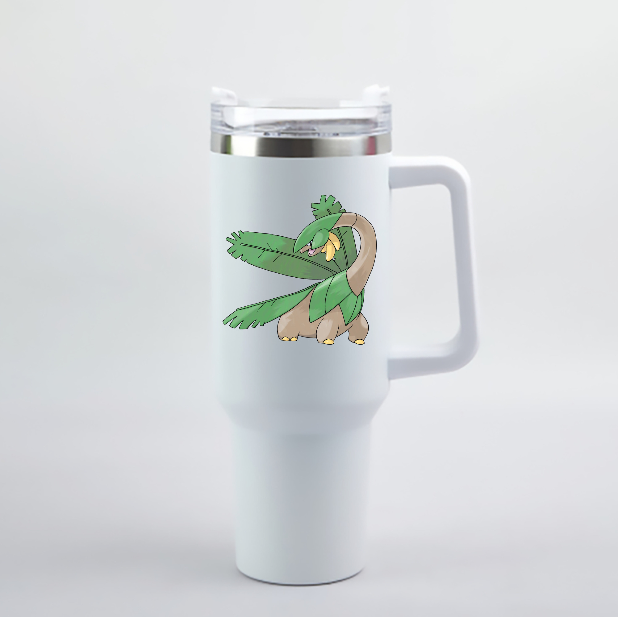 （画像用） ポケットモンスター Pokémon 1200mL車用タンブラー - クリスタルステッカー（プラスチックストロー付き）