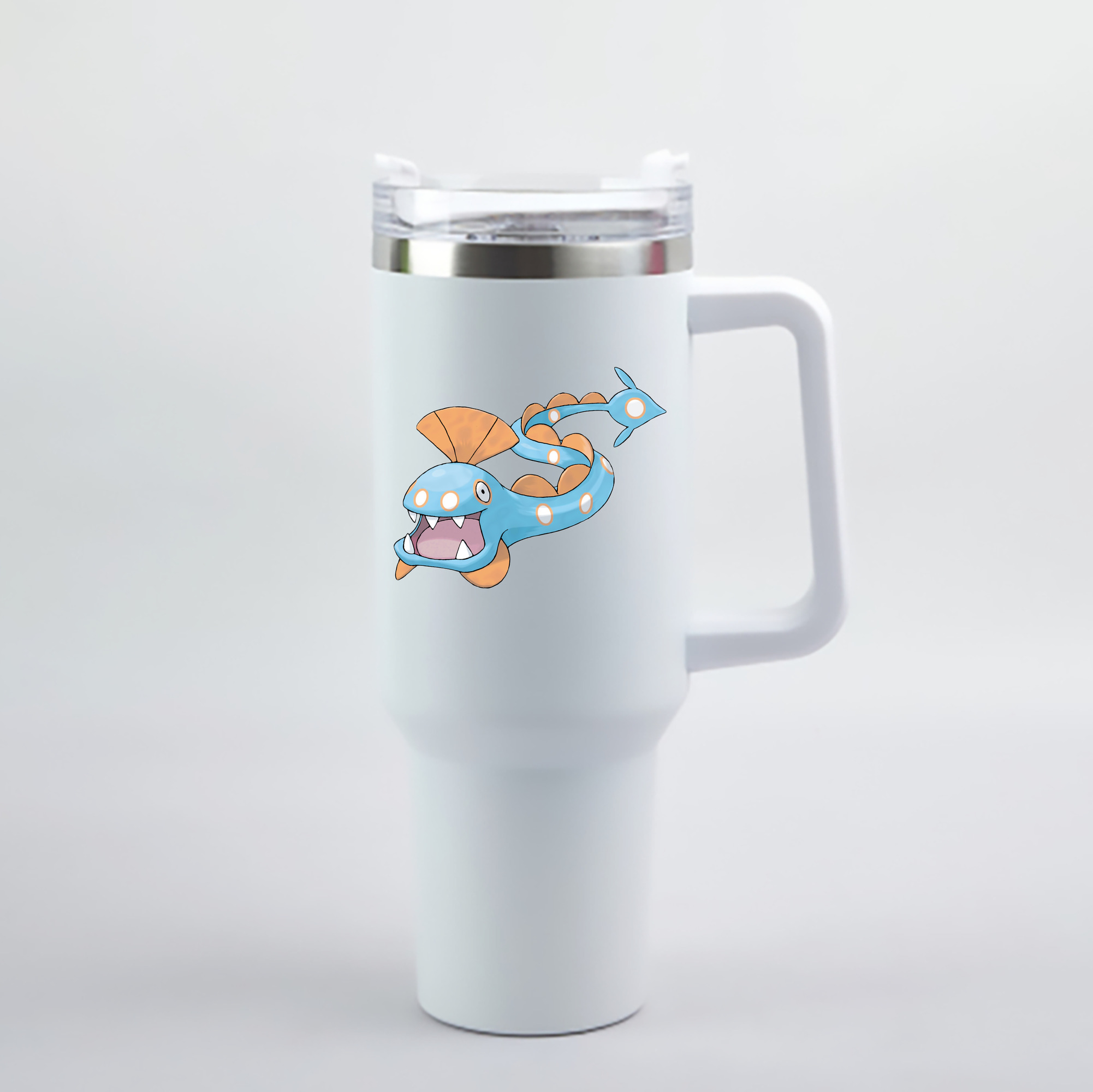 （画像用） ポケットモンスター Pokémon 1200mL車用タンブラー - クリスタルステッカー（プラスチックストロー付き）