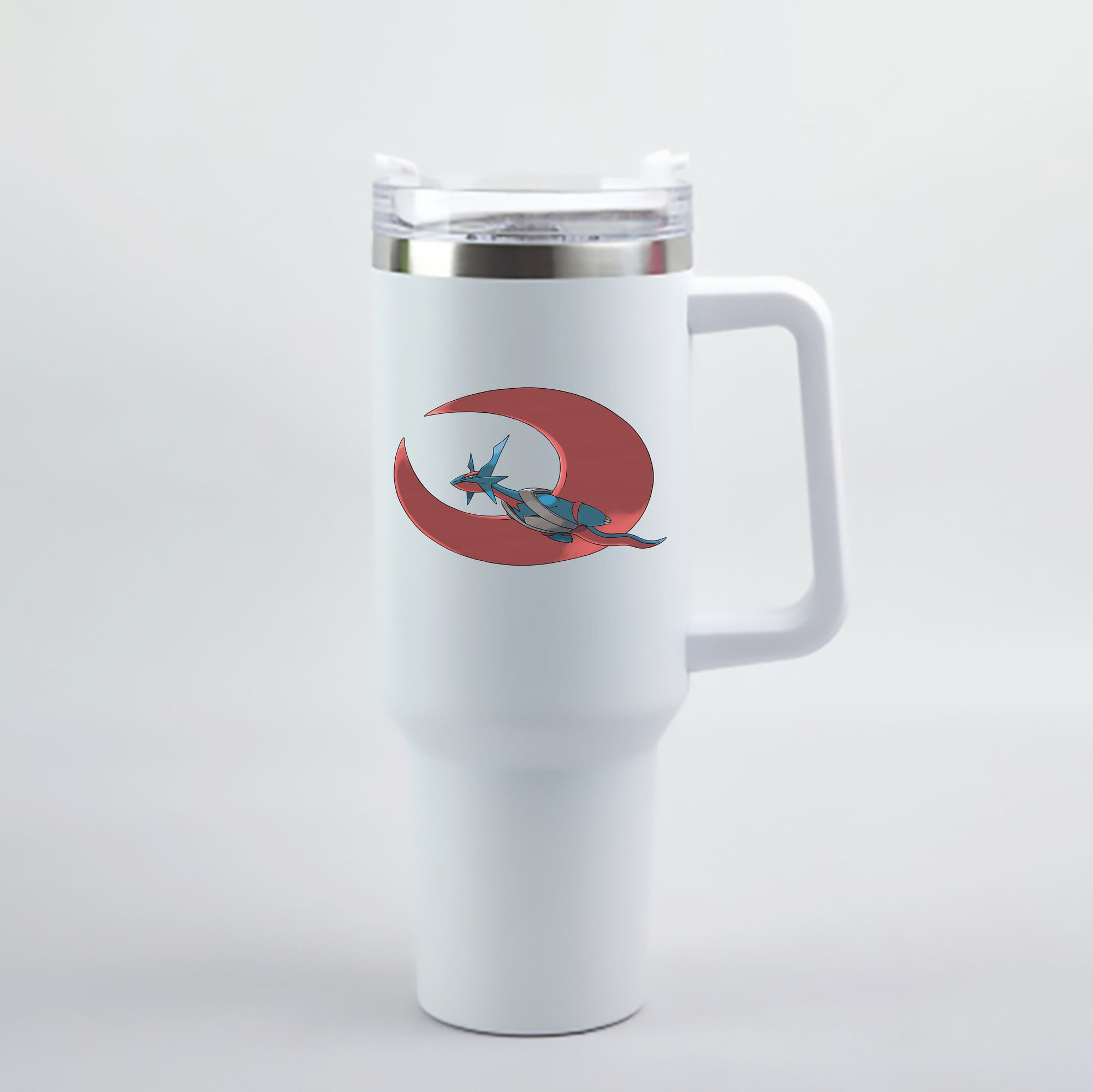 （画像用） ポケットモンスター Pokémon 1200mL車用タンブラー - クリスタルステッカー（プラスチックストロー付き）