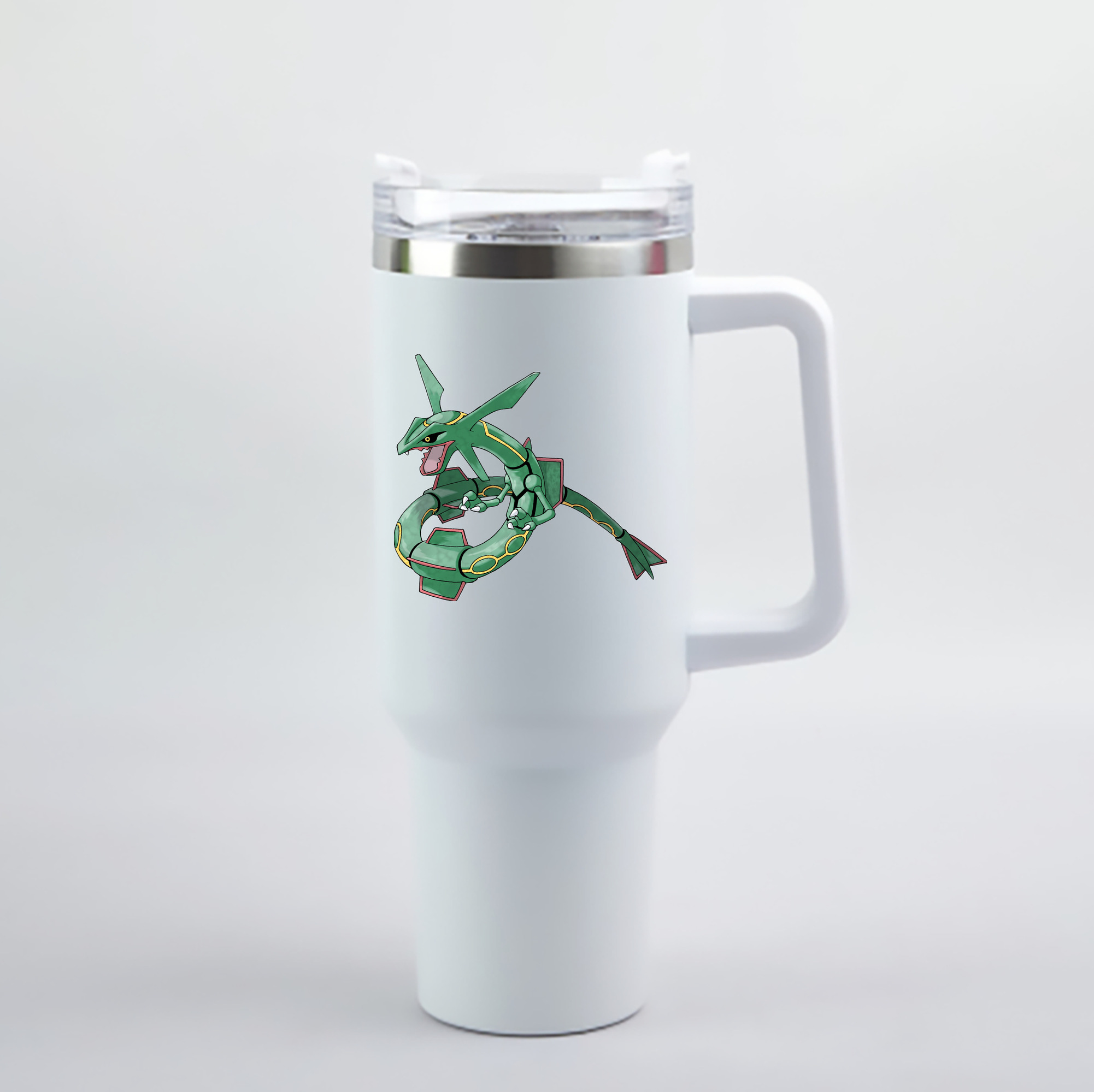 （画像用） ポケットモンスター Pokémon 1200mL車用タンブラー - クリスタルステッカー（プラスチックストロー付き）