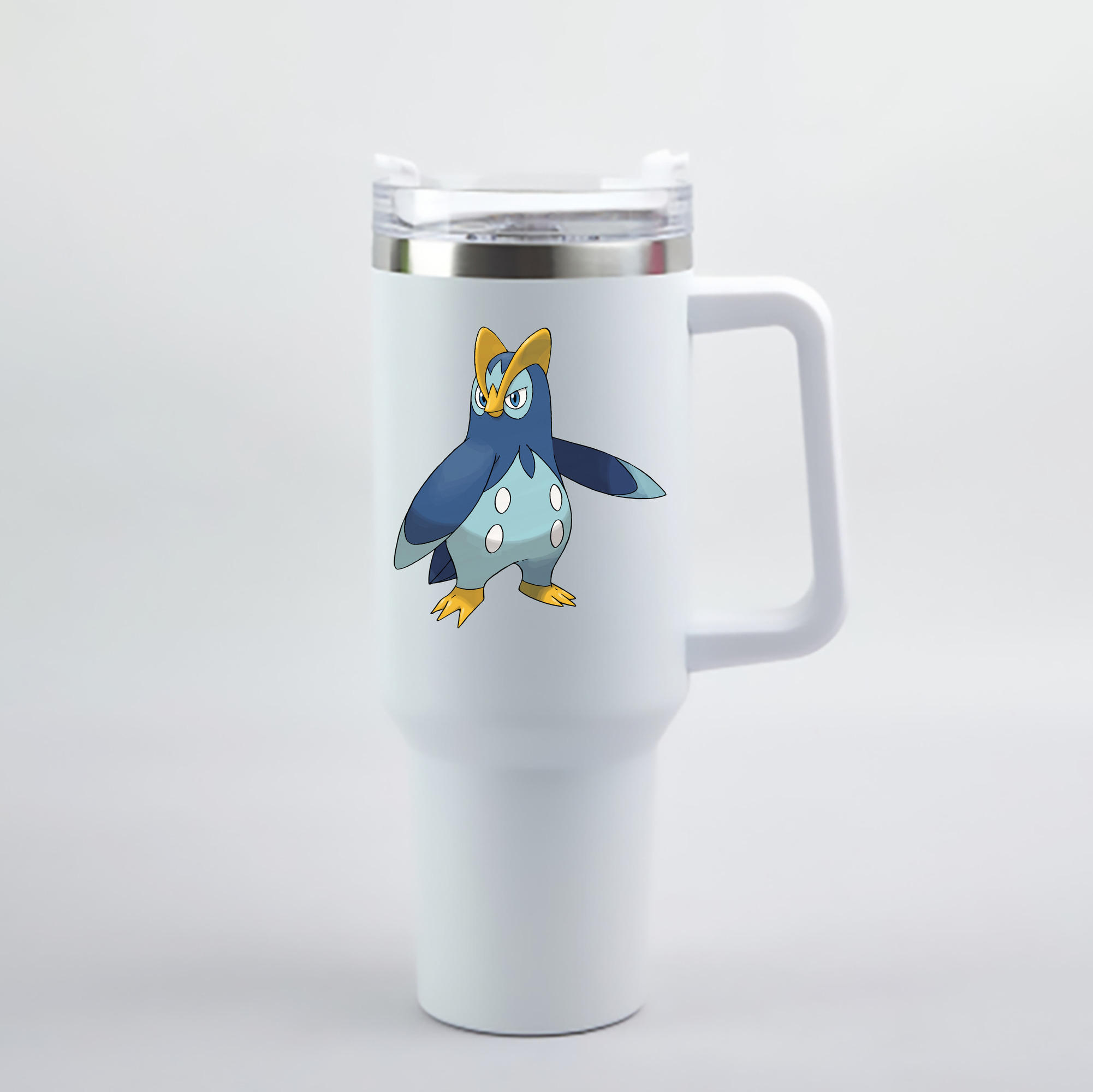 （画像用） ポケットモンスター Pokémon 1200mL車用タンブラー - クリスタルステッカー（プラスチックストロー付き）