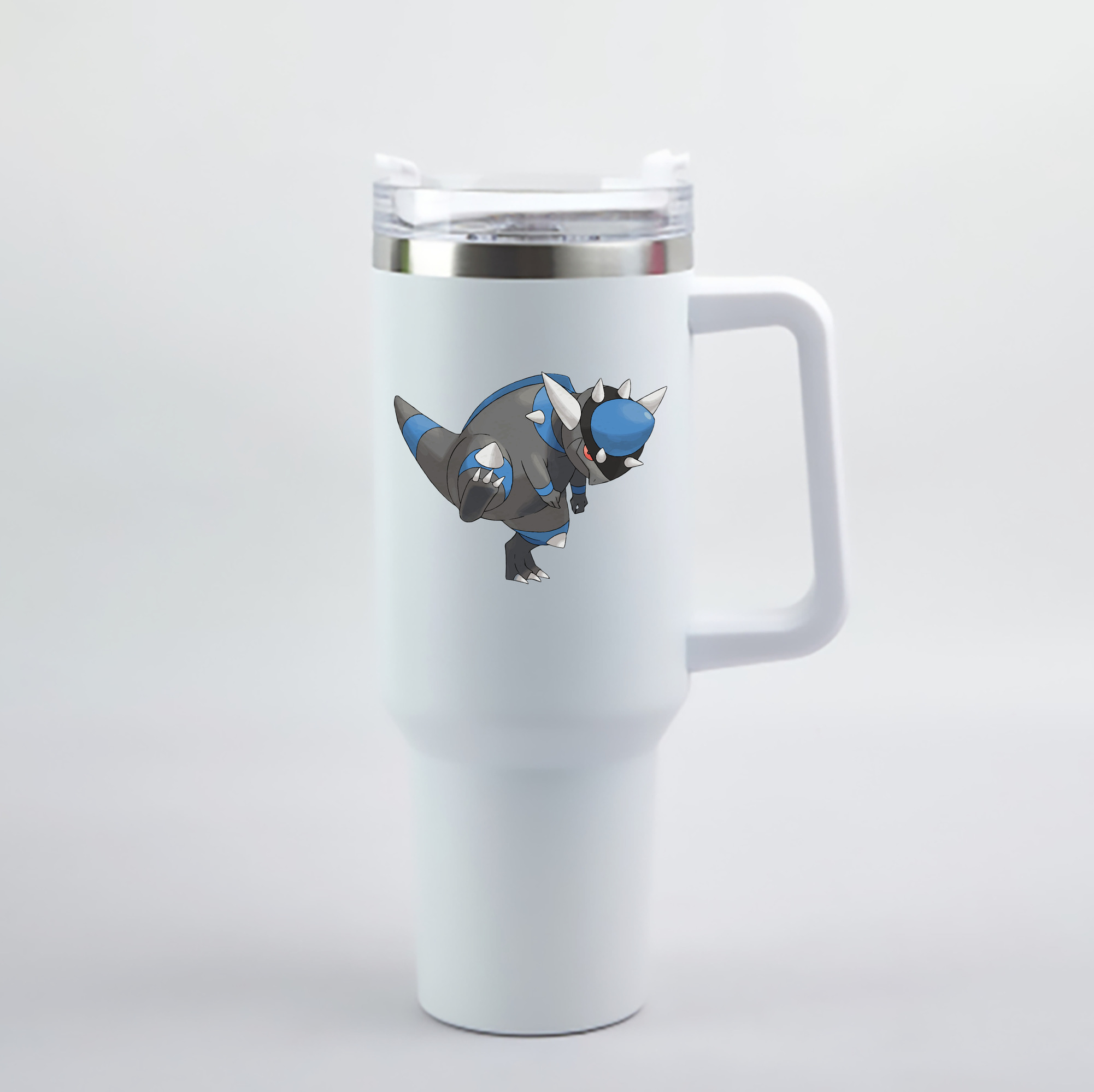 （画像用） ポケットモンスター Pokémon 1200mL車用タンブラー - クリスタルステッカー（プラスチックストロー付き）