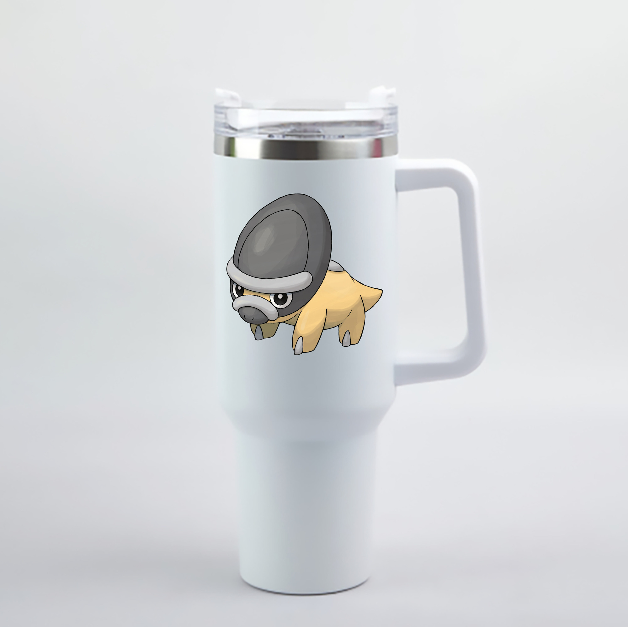 （画像用） ポケットモンスター Pokémon 1200mL車用タンブラー - クリスタルステッカー（プラスチックストロー付き）