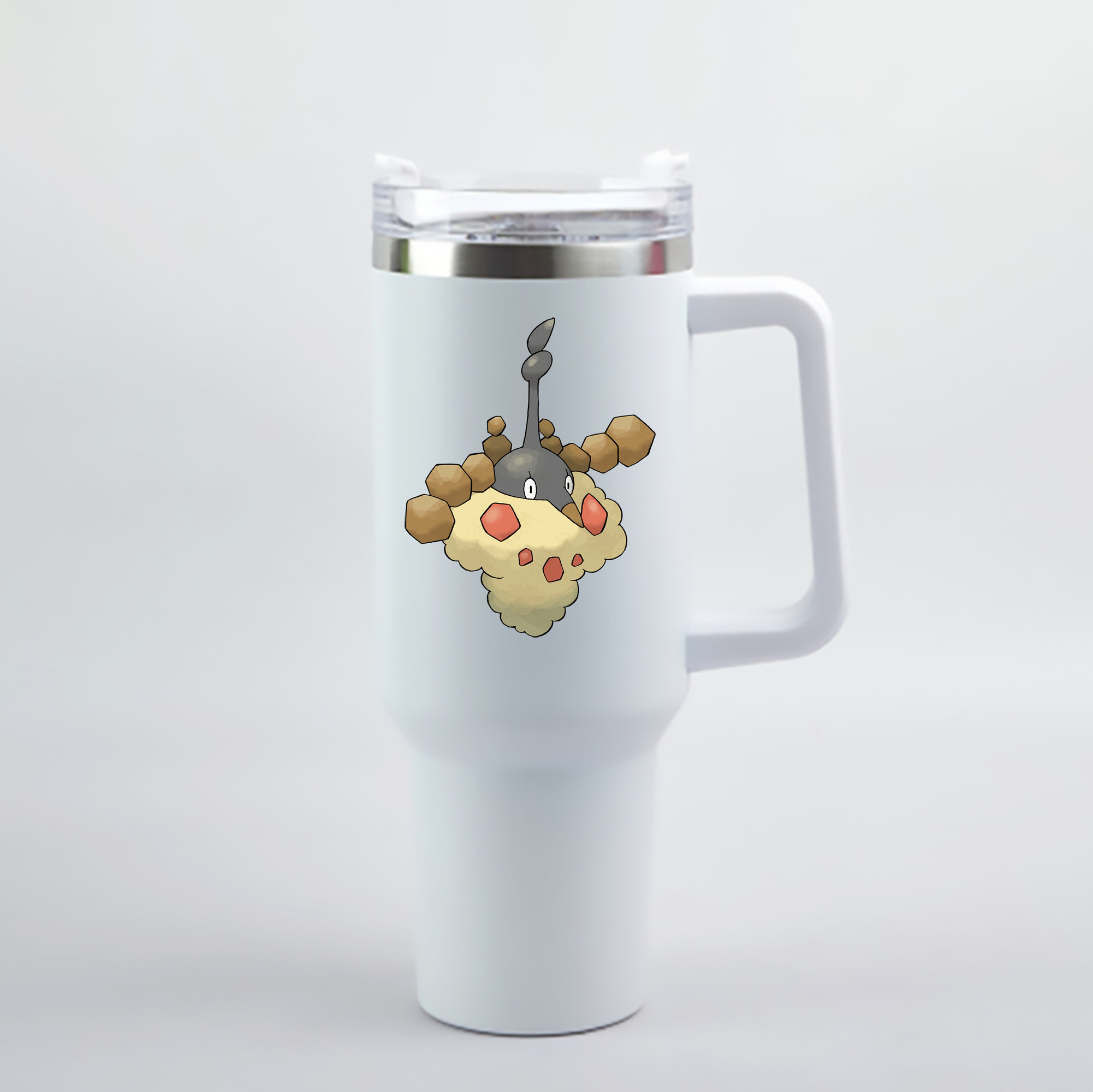 （画像用） ポケットモンスター Pokémon 1200mL車用タンブラー - クリスタルステッカー（プラスチックストロー付き）