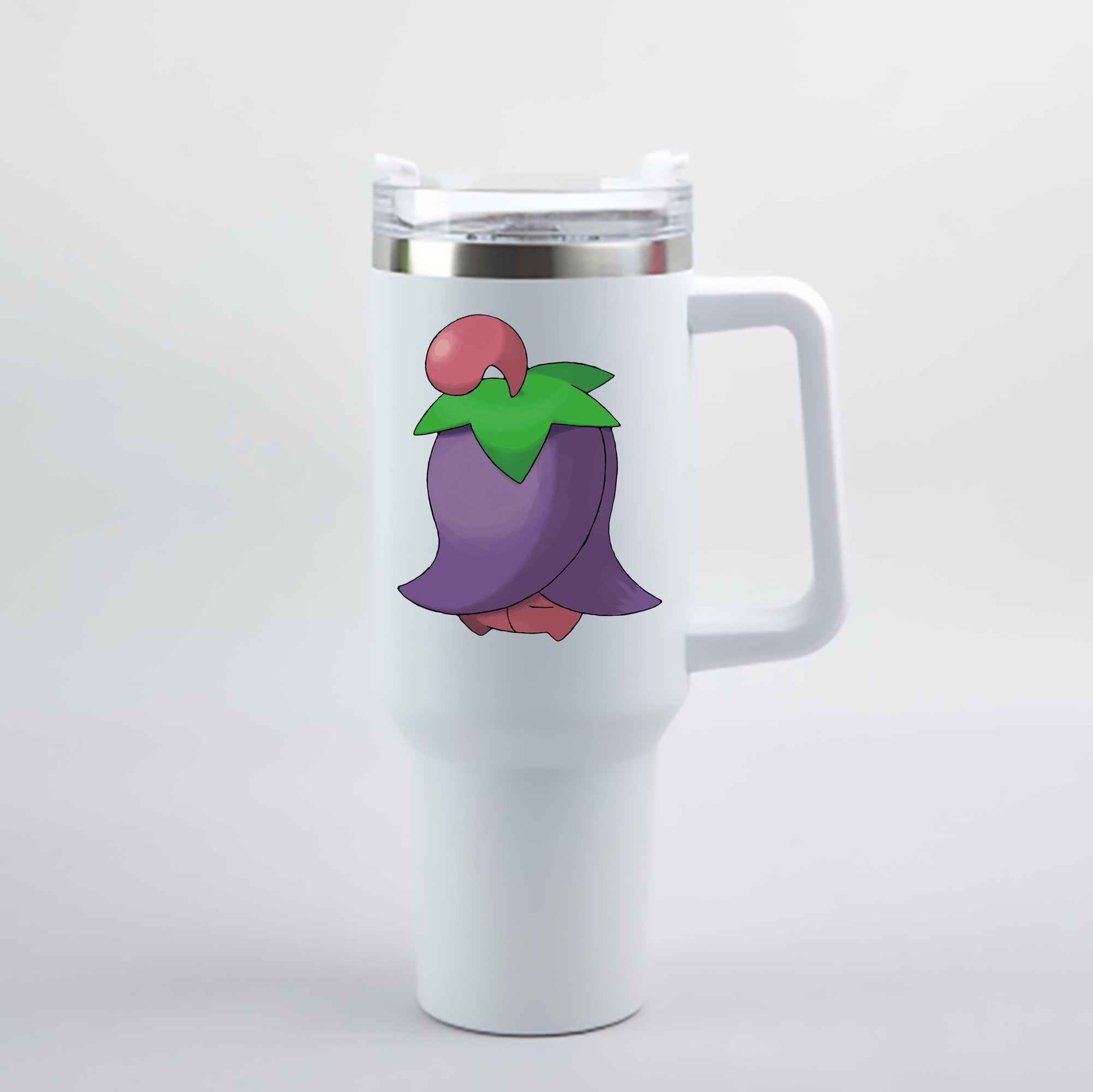 （画像用） ポケットモンスター Pokémon 1200mL車用タンブラー - クリスタルステッカー（プラスチックストロー付き）