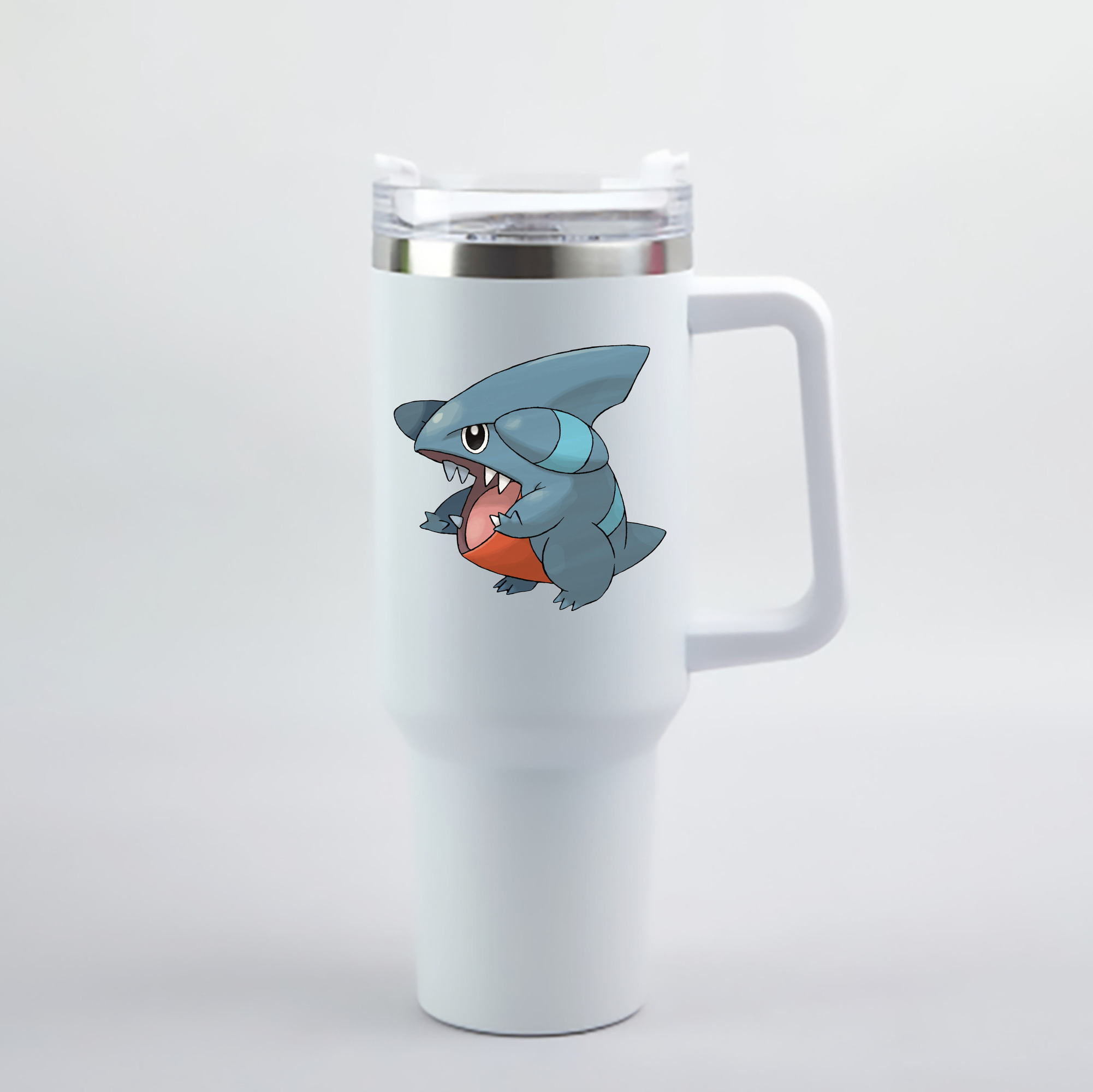 （画像用） ポケットモンスター Pokémon 1200mL車用タンブラー - クリスタルステッカー（プラスチックストロー付き）