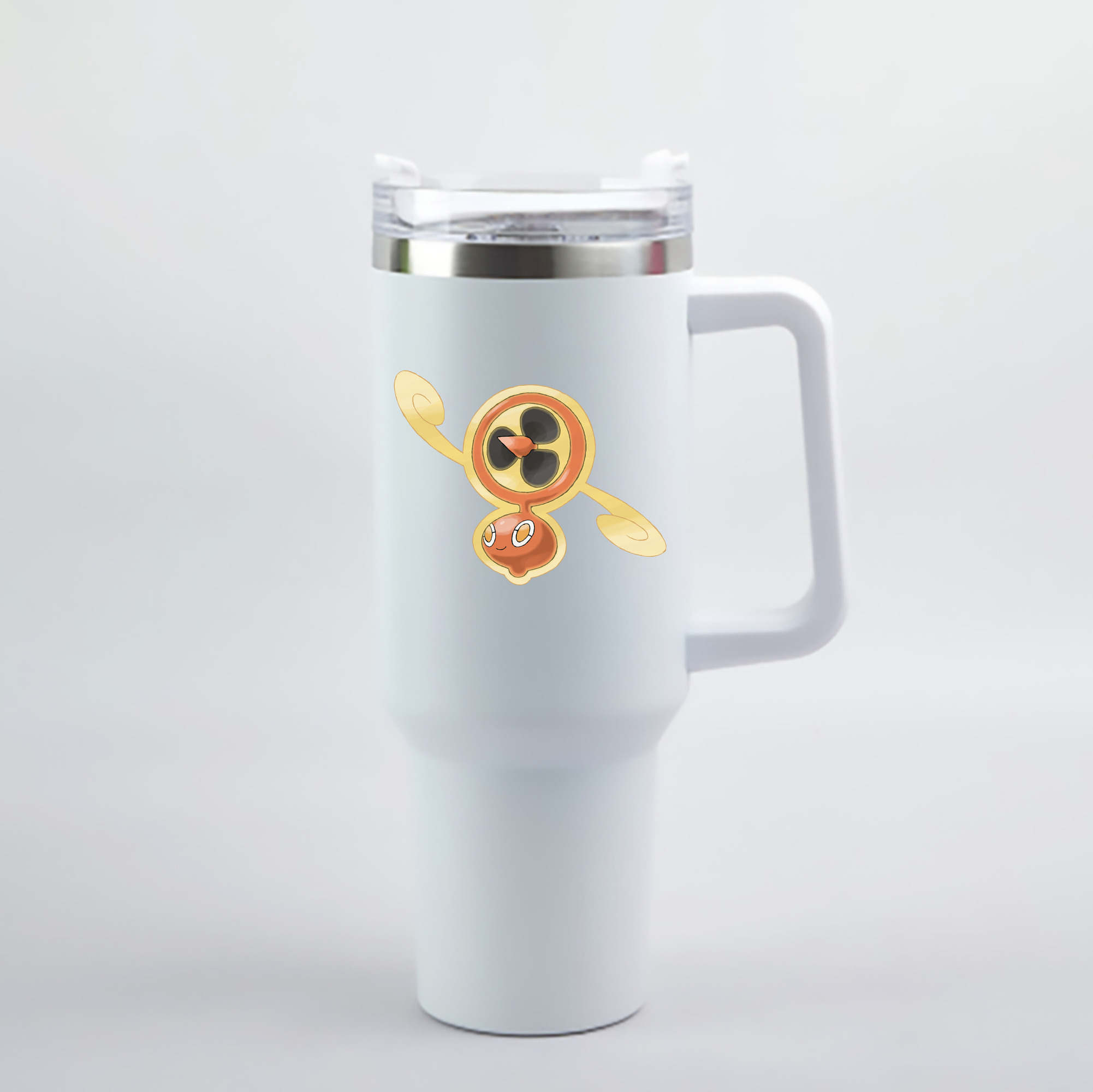 （画像用） ポケットモンスター Pokémon 1200mL車用タンブラー - クリスタルステッカー（プラスチックストロー付き）
