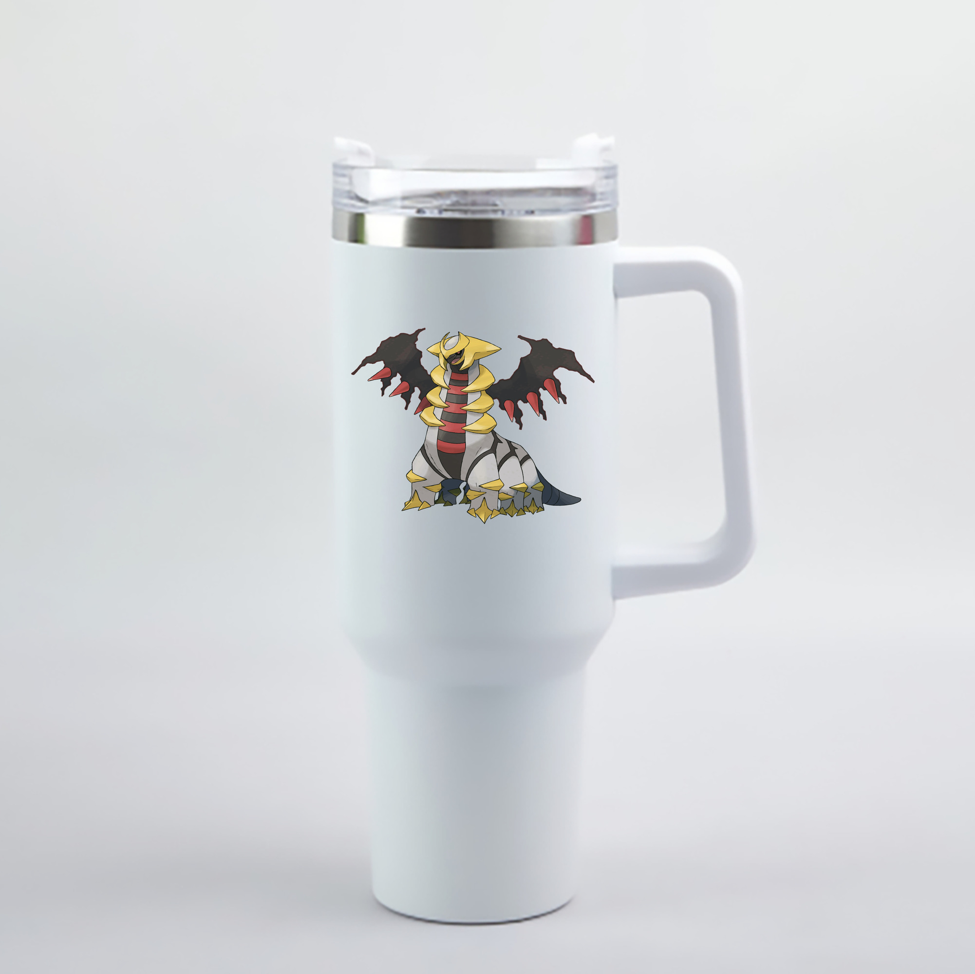 （画像用） ポケットモンスター Pokémon 1200mL車用タンブラー - クリスタルステッカー（プラスチックストロー付き）