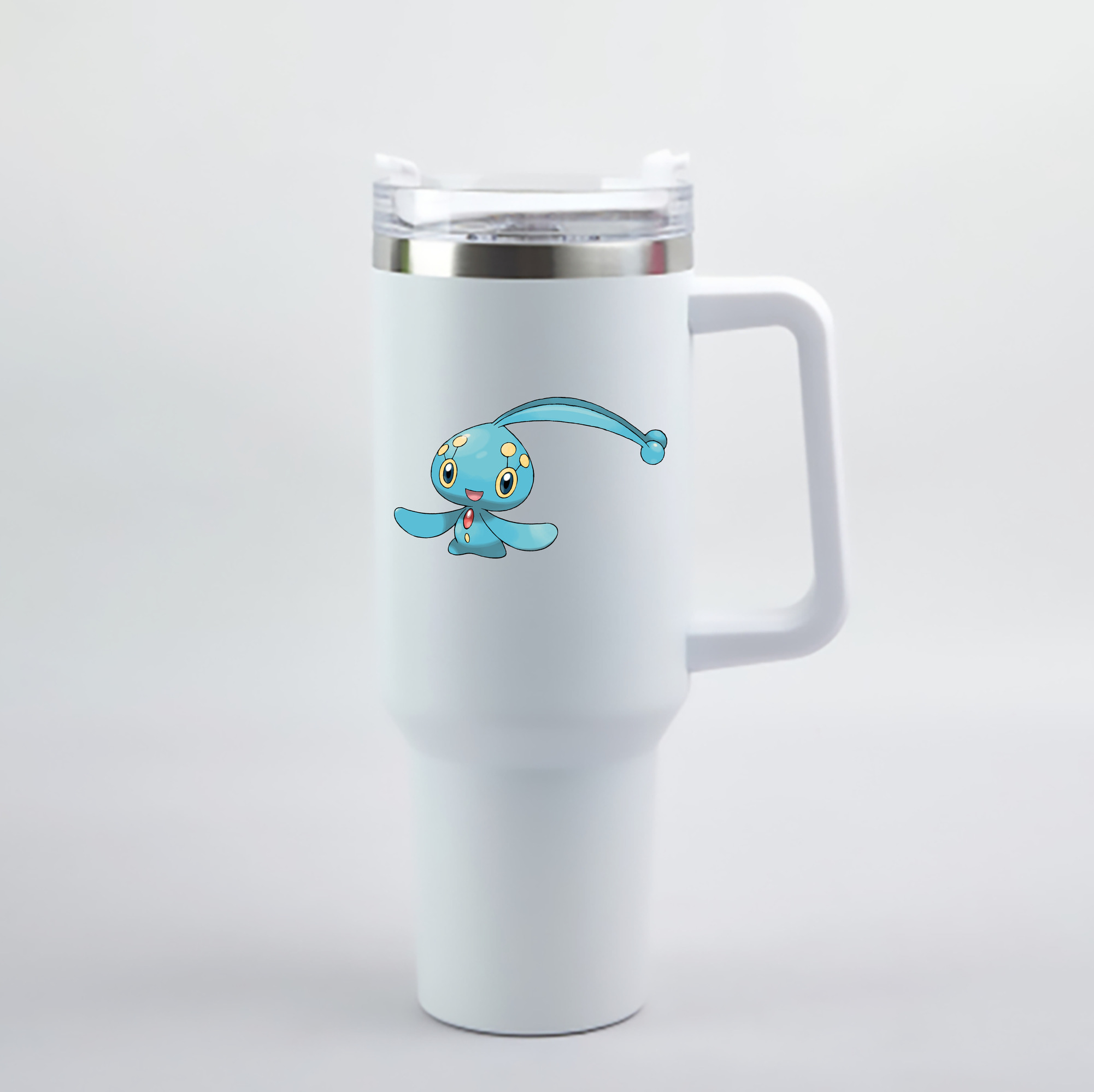 （画像用） ポケットモンスター Pokémon 1200mL車用タンブラー - クリスタルステッカー（プラスチックストロー付き）