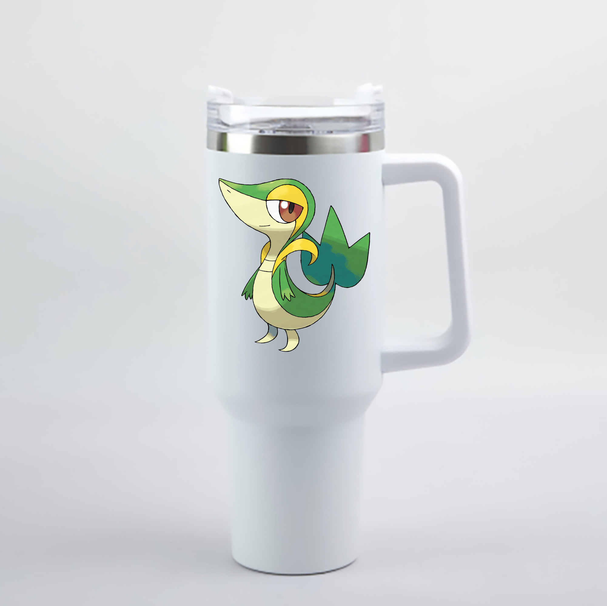 （画像用） ポケットモンスター Pokémon 1200mL車用タンブラー - クリスタルステッカー（プラスチックストロー付き）