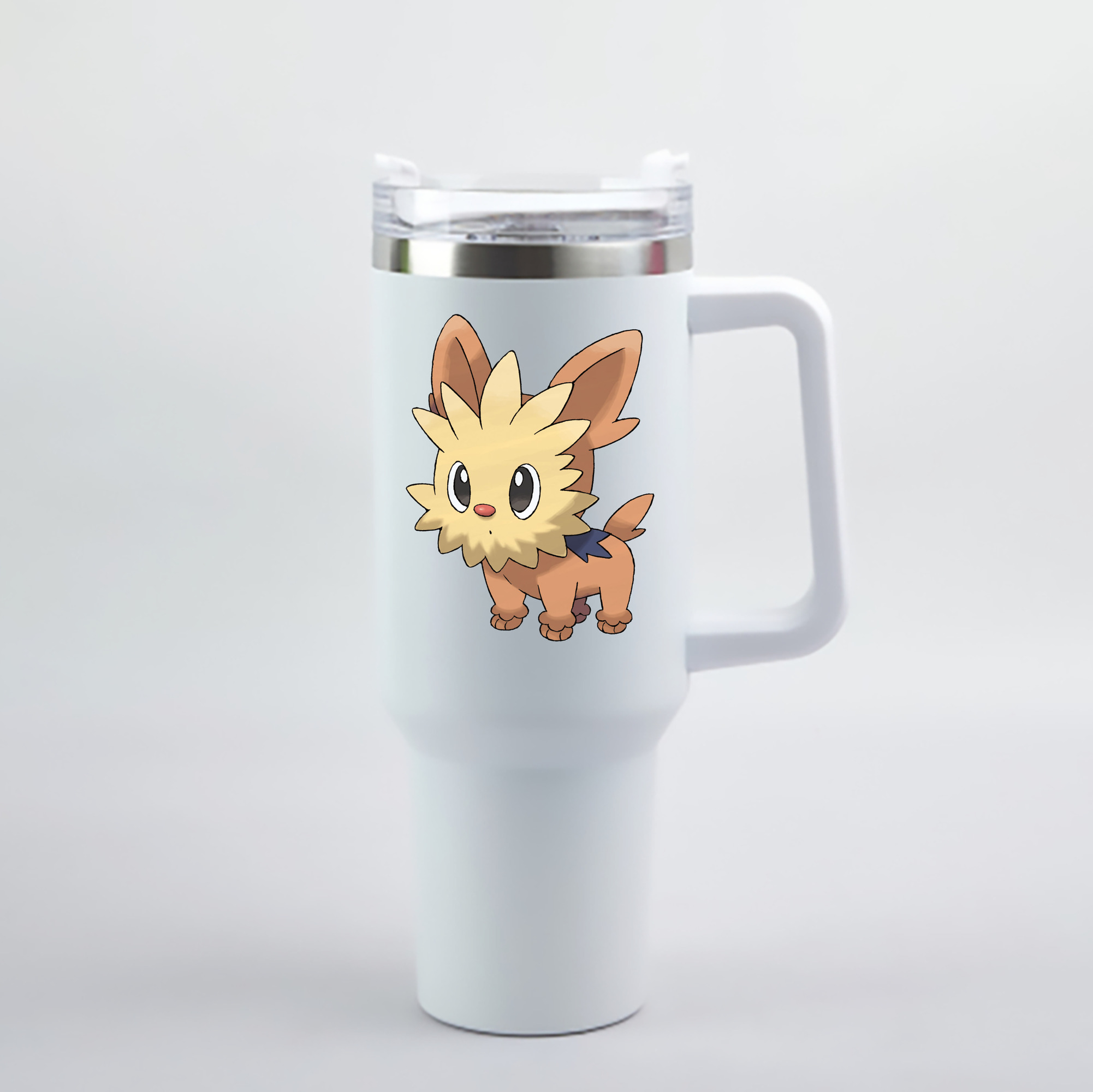 （画像用） ポケットモンスター Pokémon 1200mL車用タンブラー - クリスタルステッカー（プラスチックストロー付き）