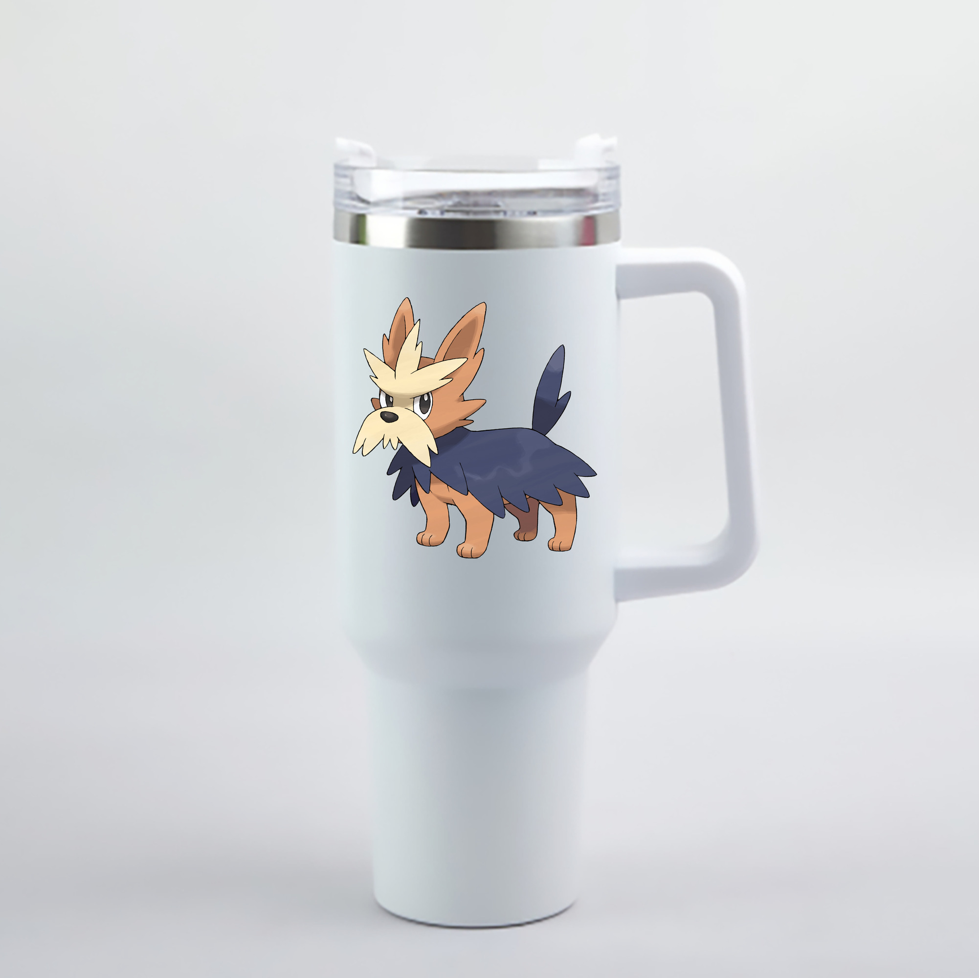 （画像用） ポケットモンスター Pokémon 1200mL車用タンブラー - クリスタルステッカー（プラスチックストロー付き）