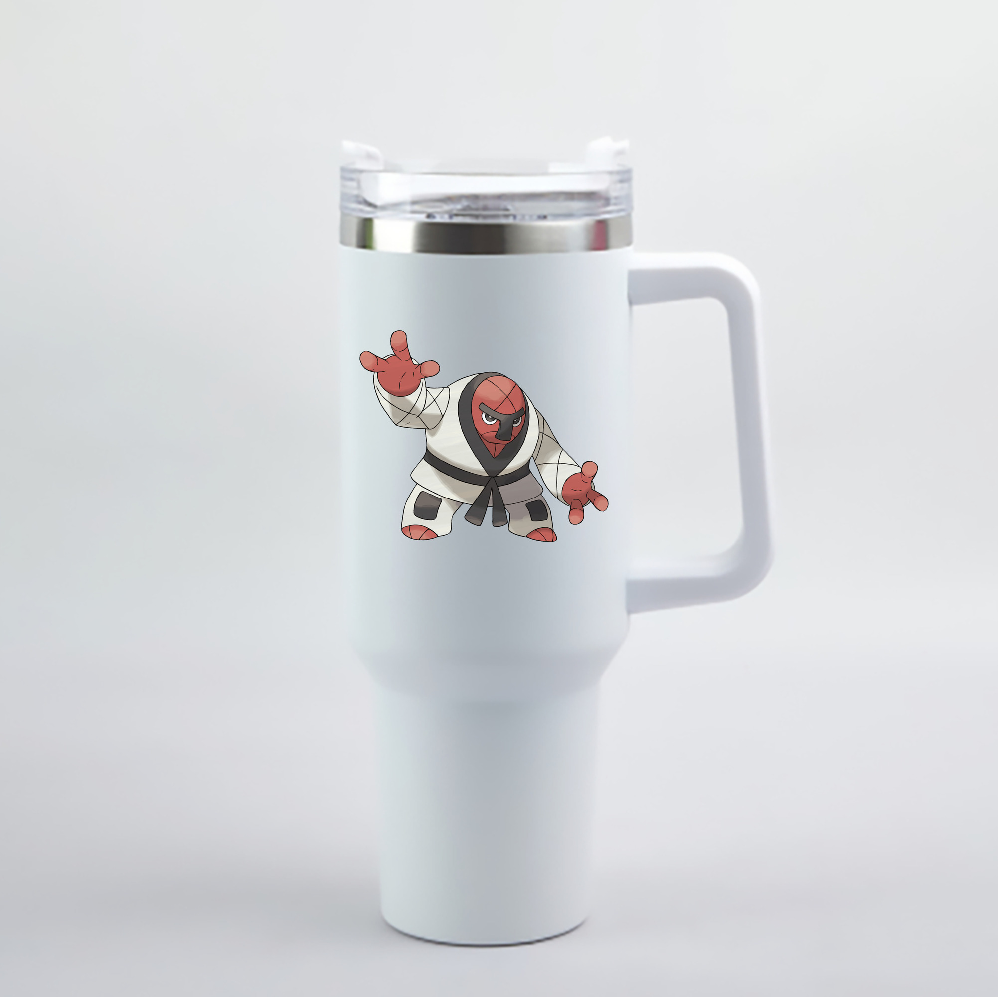 （画像用） ポケットモンスター Pokémon 1200mL車用タンブラー - クリスタルステッカー（プラスチックストロー付き）