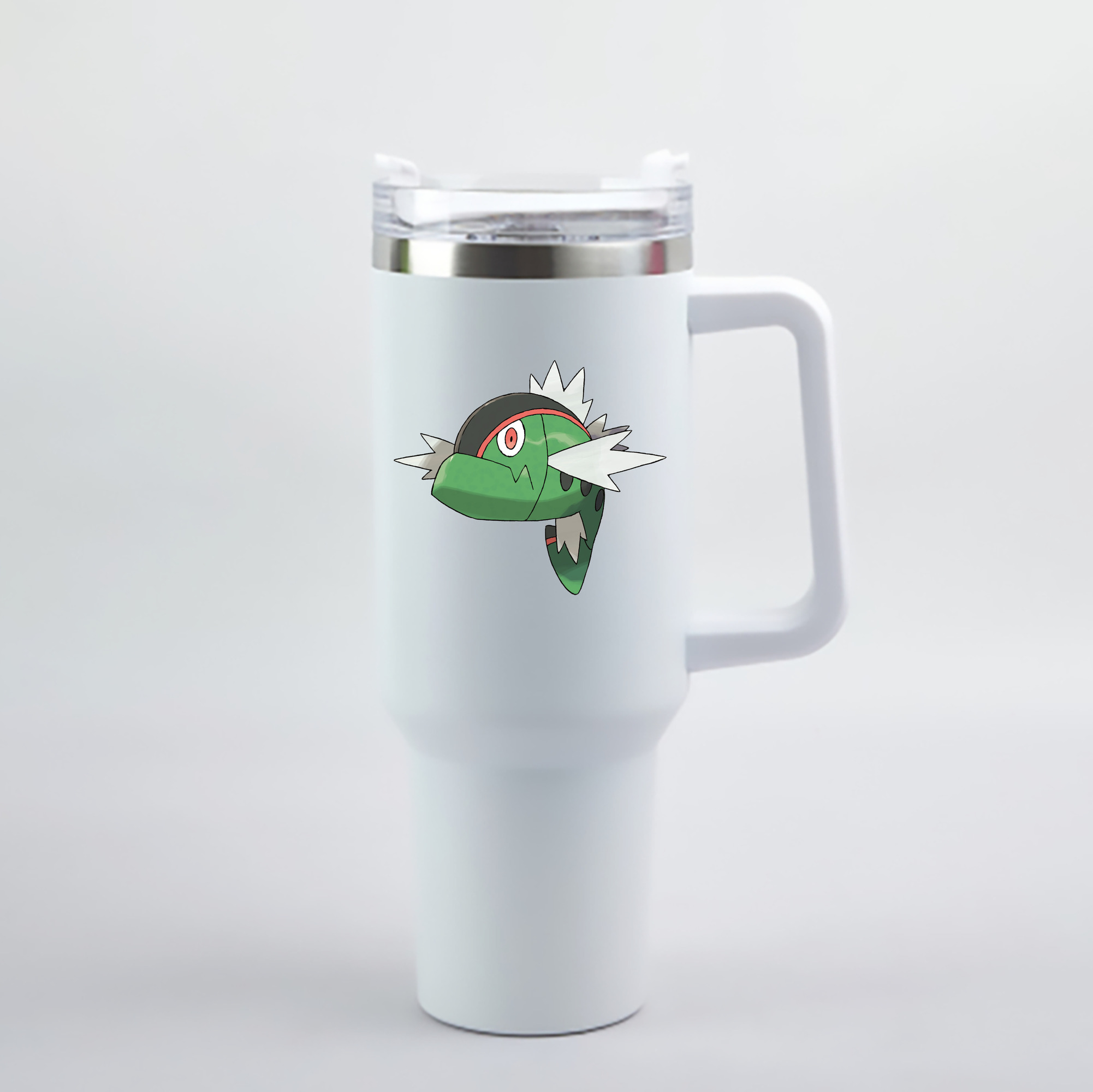 （画像用） ポケットモンスター Pokémon 1200mL車用タンブラー - クリスタルステッカー（プラスチックストロー付き）