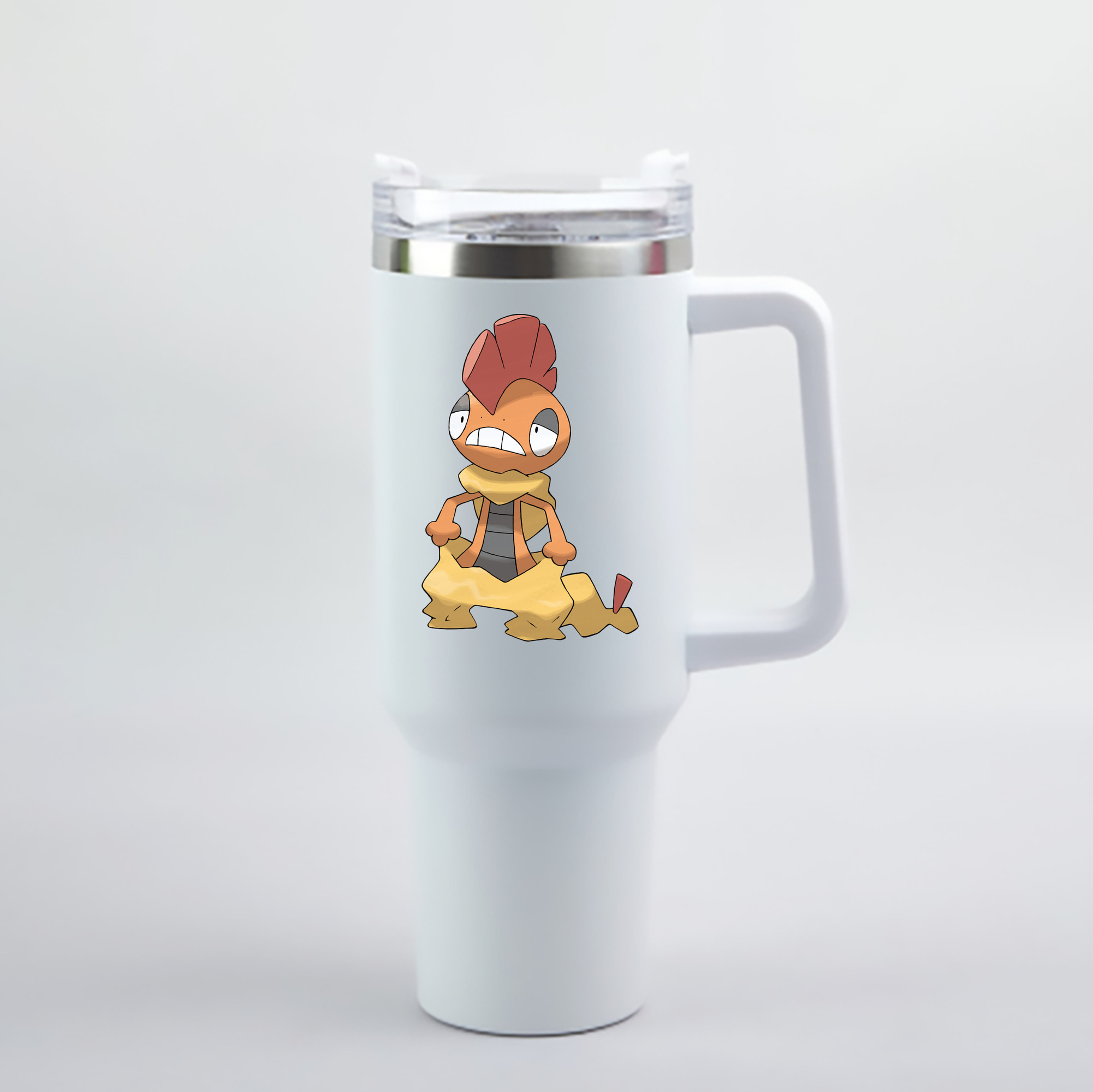 （画像用） ポケットモンスター Pokémon 1200mL車用タンブラー - クリスタルステッカー（プラスチックストロー付き）