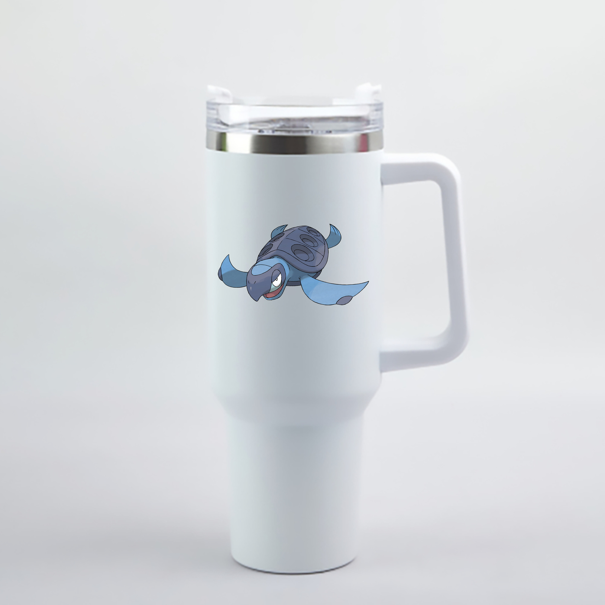 （画像用） ポケットモンスター Pokémon 1200mL車用タンブラー - クリスタルステッカー（プラスチックストロー付き）
