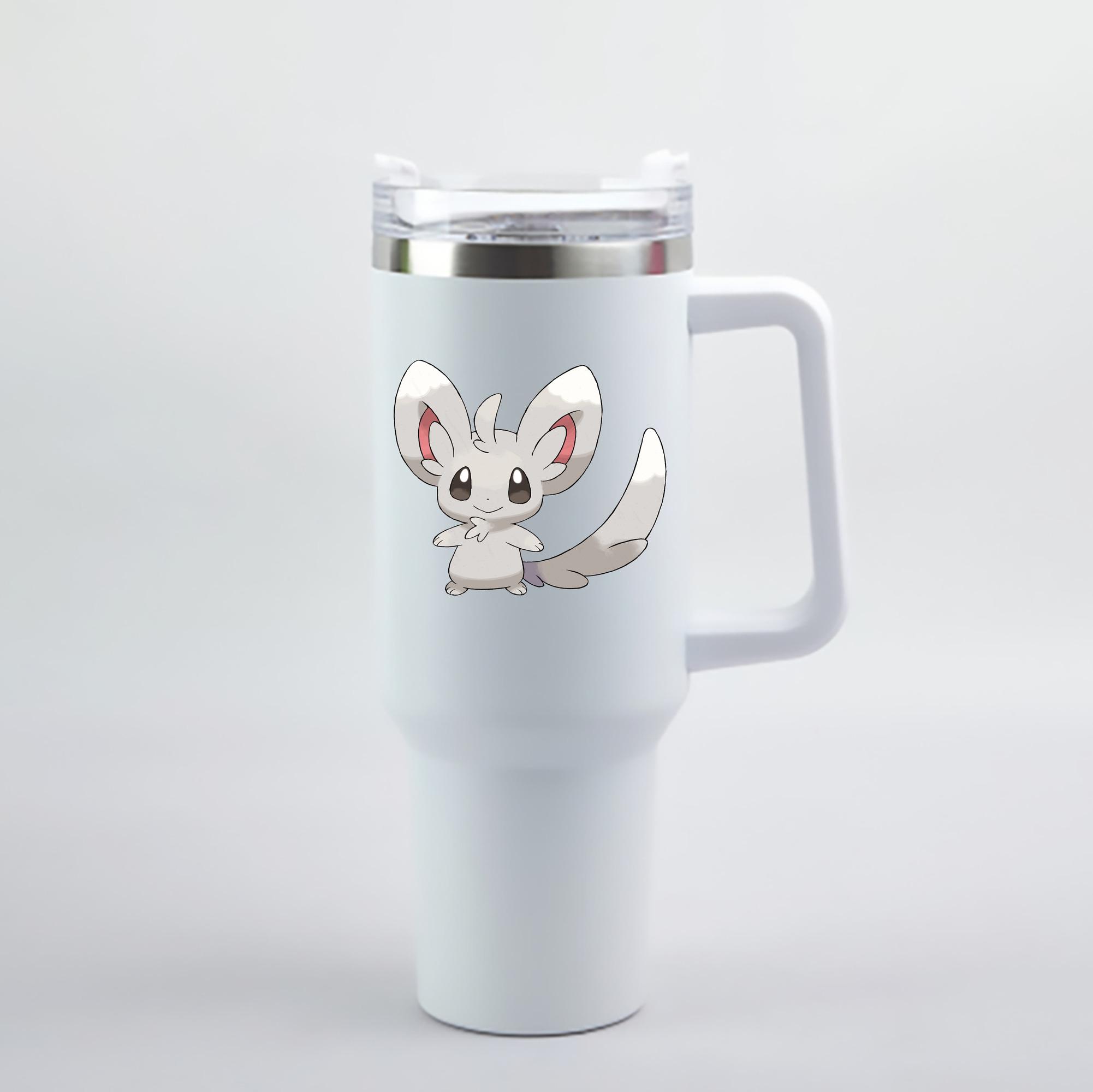 （画像用） ポケットモンスター Pokémon 1200mL車用タンブラー - クリスタルステッカー（プラスチックストロー付き）