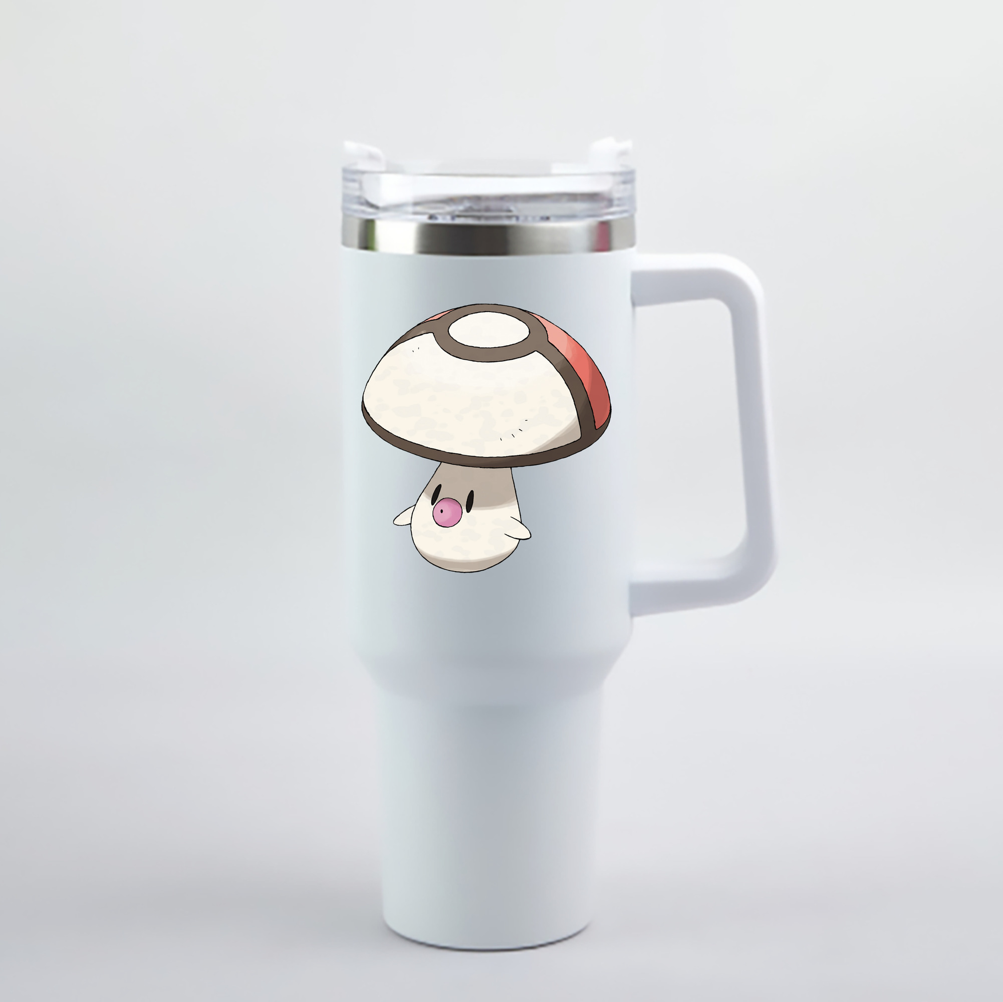 （画像用） ポケットモンスター Pokémon 1200mL車用タンブラー - クリスタルステッカー（プラスチックストロー付き）