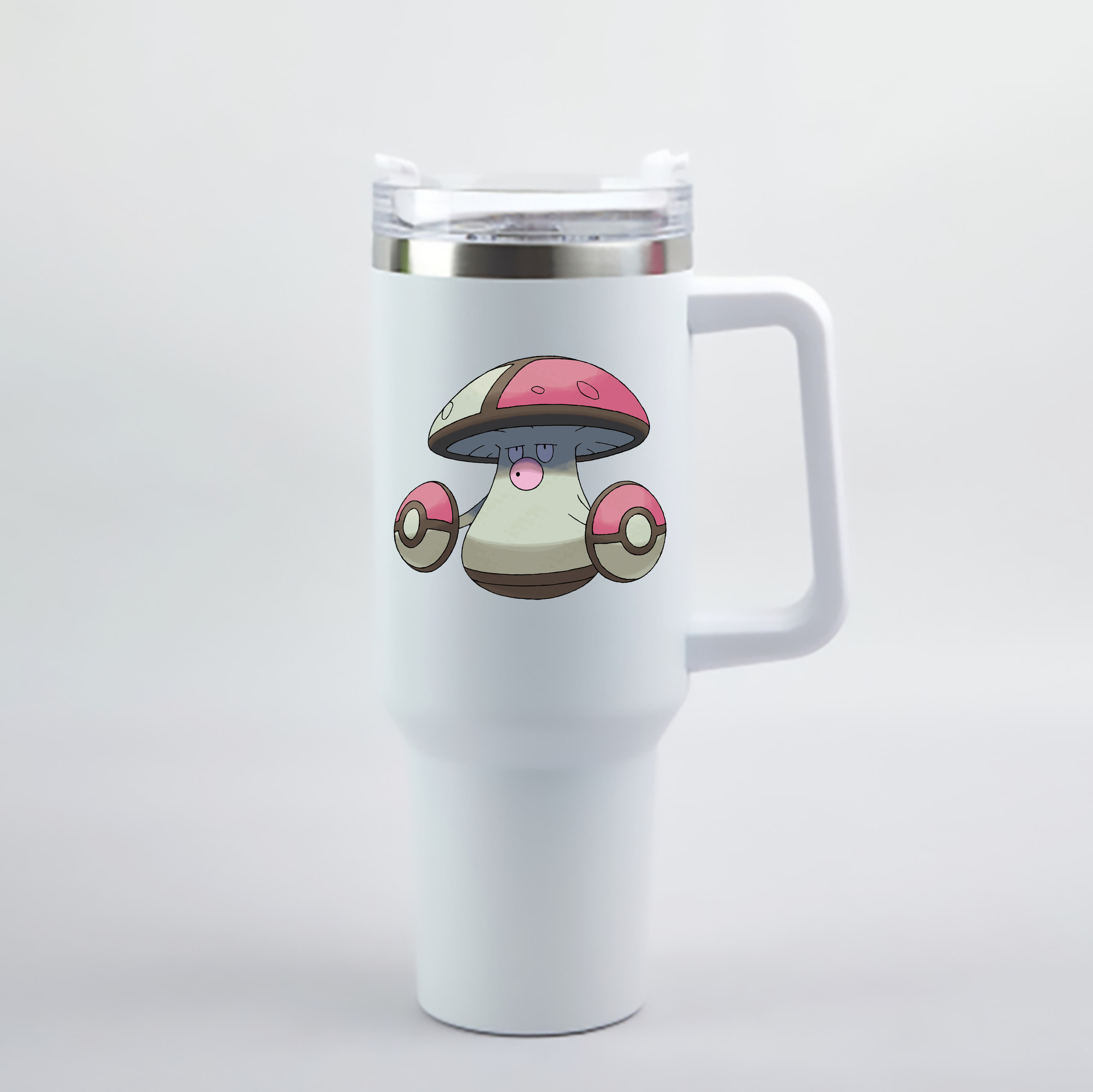（画像用） ポケットモンスター Pokémon 1200mL車用タンブラー - クリスタルステッカー（プラスチックストロー付き）