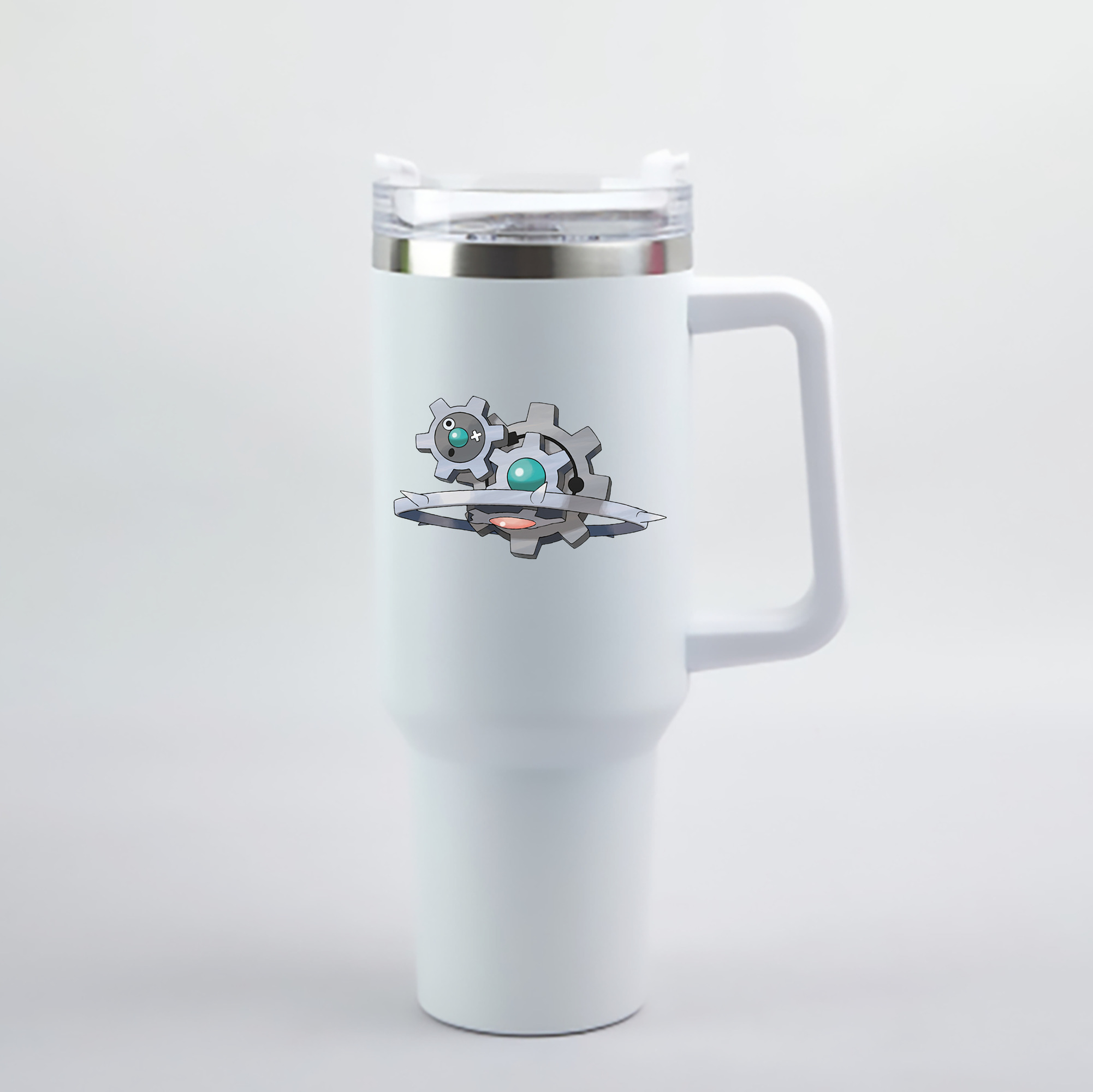（画像用） ポケットモンスター Pokémon 1200mL車用タンブラー - クリスタルステッカー（プラスチックストロー付き）