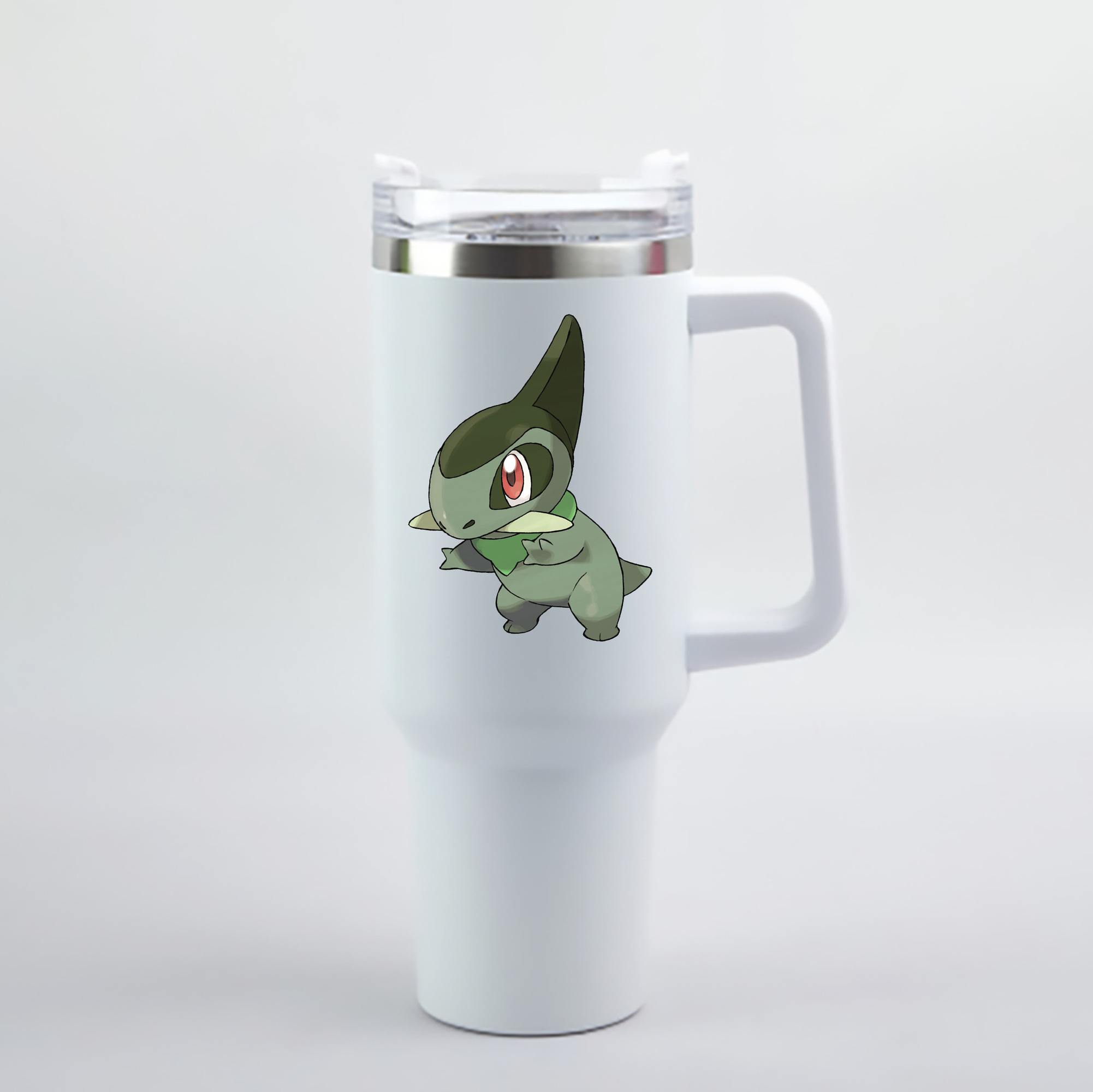 （画像用） ポケットモンスター Pokémon 1200mL車用タンブラー - クリスタルステッカー（プラスチックストロー付き）