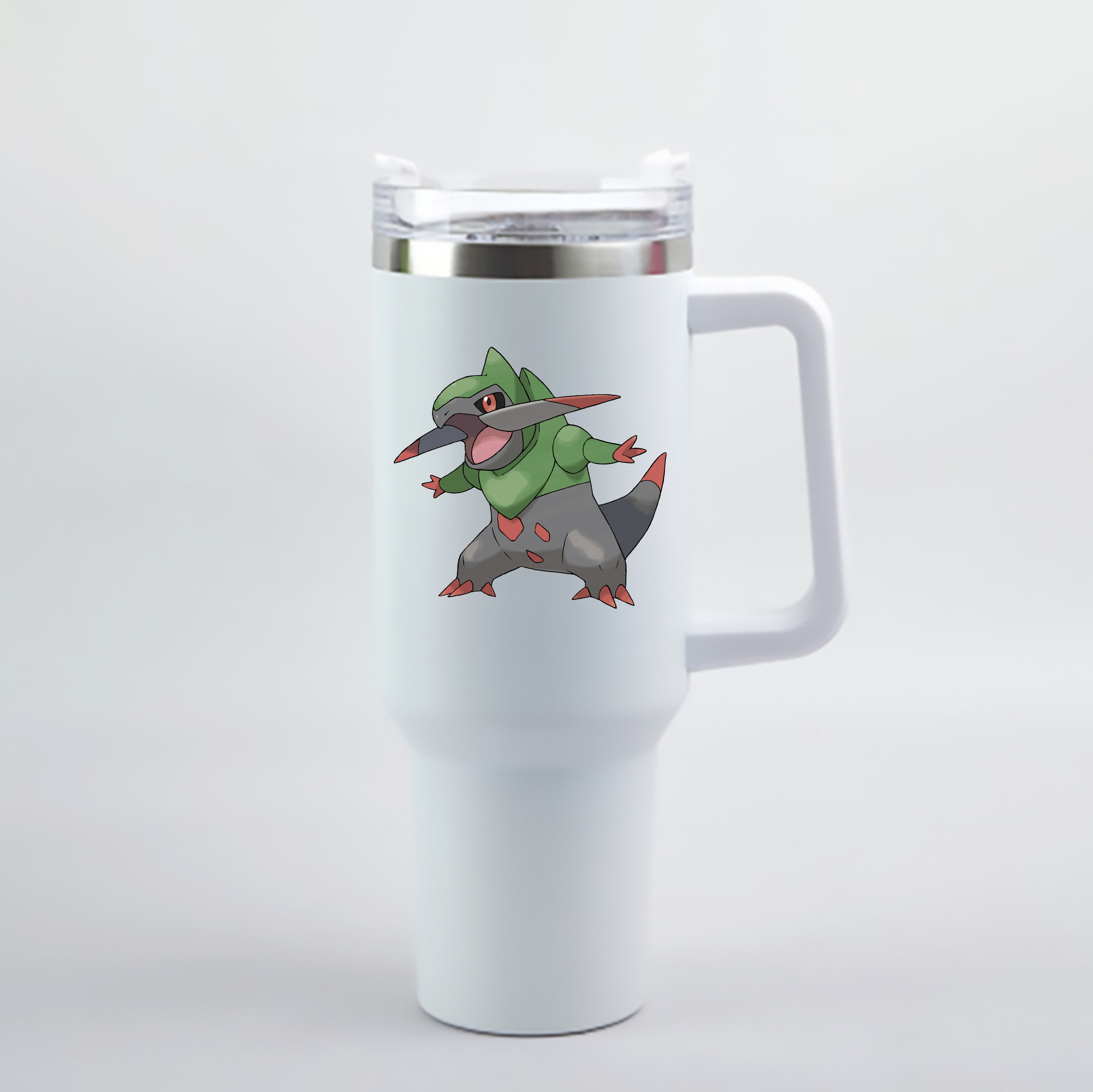 （画像用） ポケットモンスター Pokémon 1200mL車用タンブラー - クリスタルステッカー（プラスチックストロー付き）