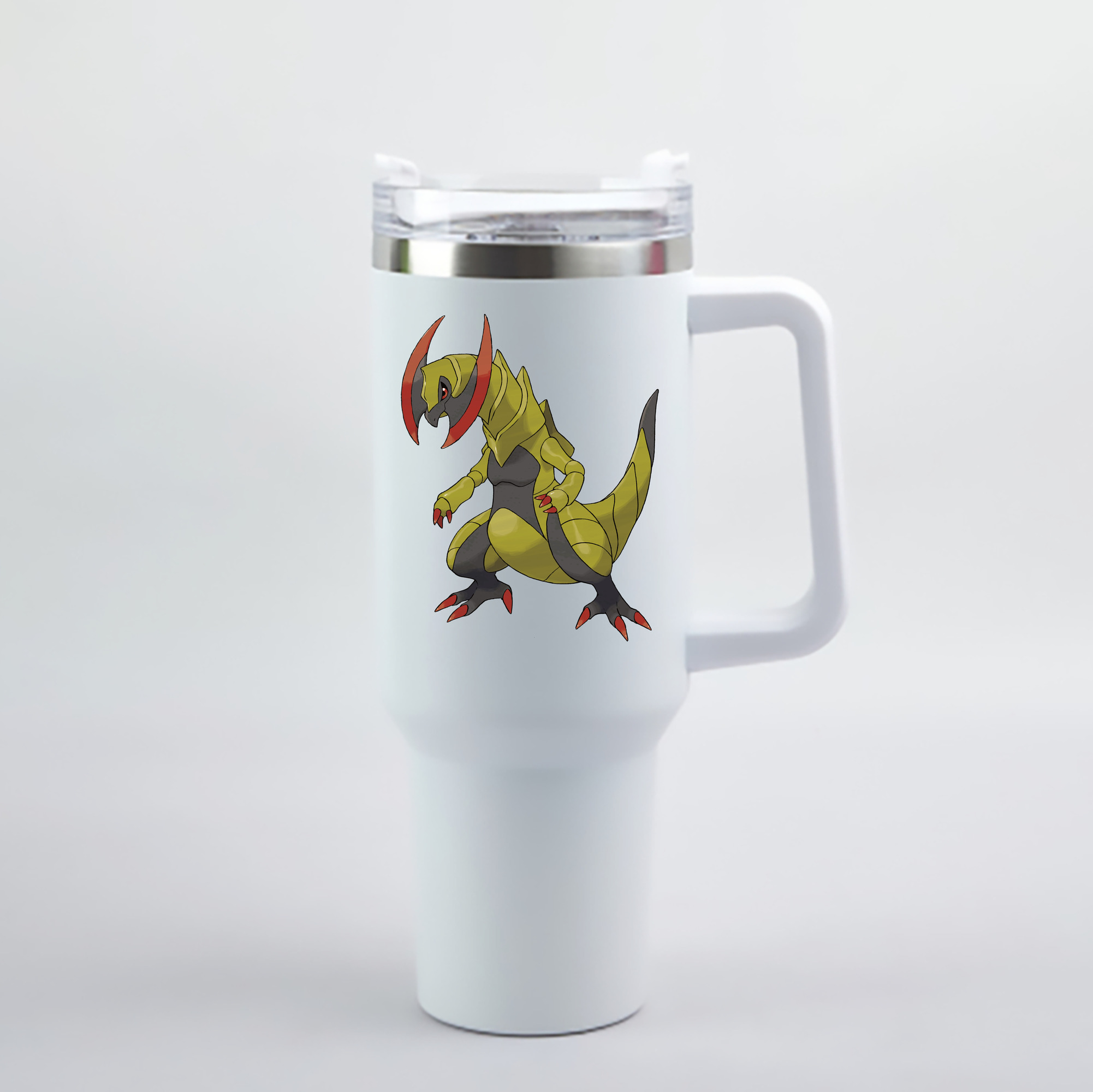 （画像用） ポケットモンスター Pokémon 1200mL車用タンブラー - クリスタルステッカー（プラスチックストロー付き）