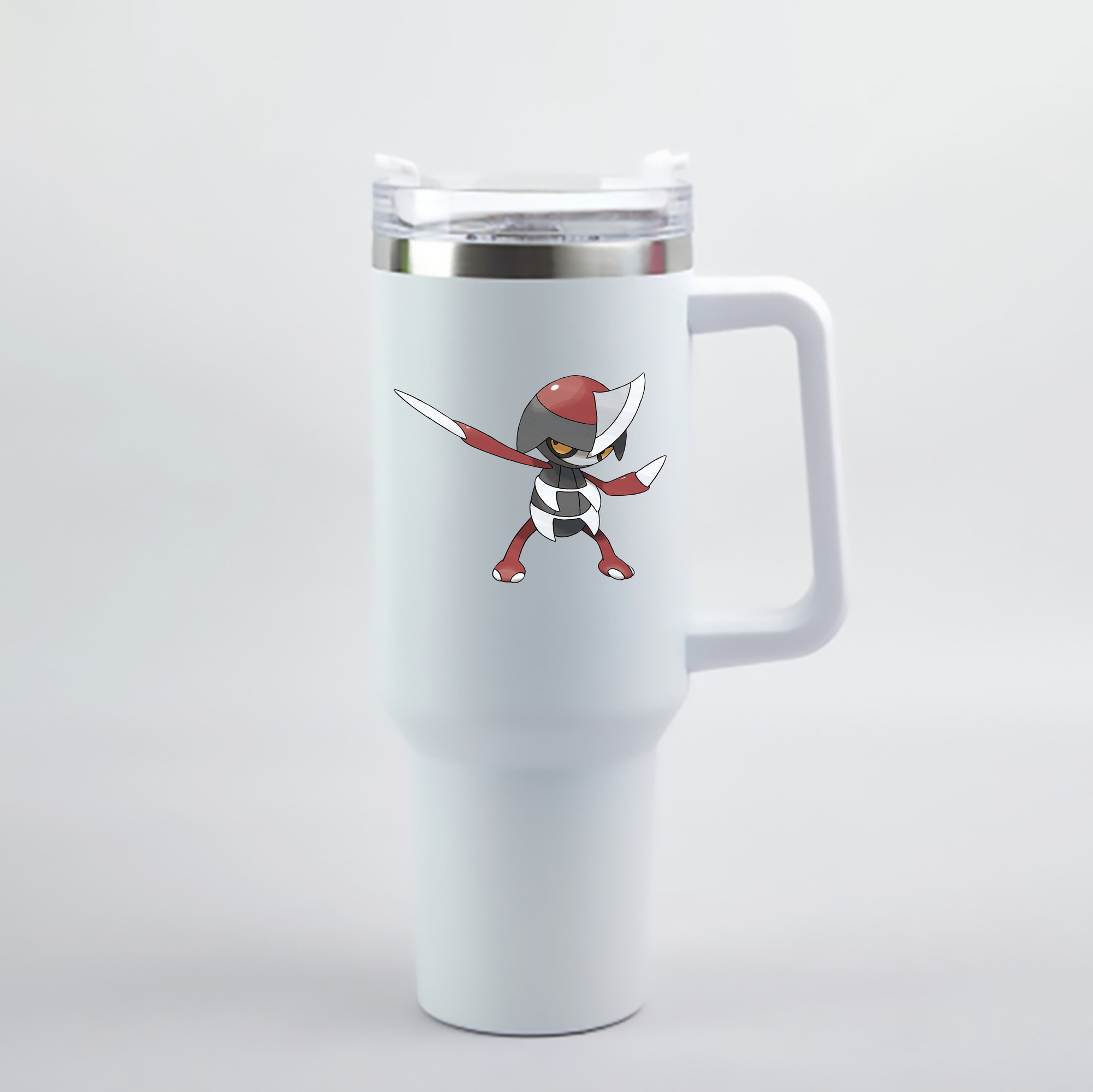 （画像用） ポケットモンスター Pokémon 1200mL車用タンブラー - クリスタルステッカー（プラスチックストロー付き）