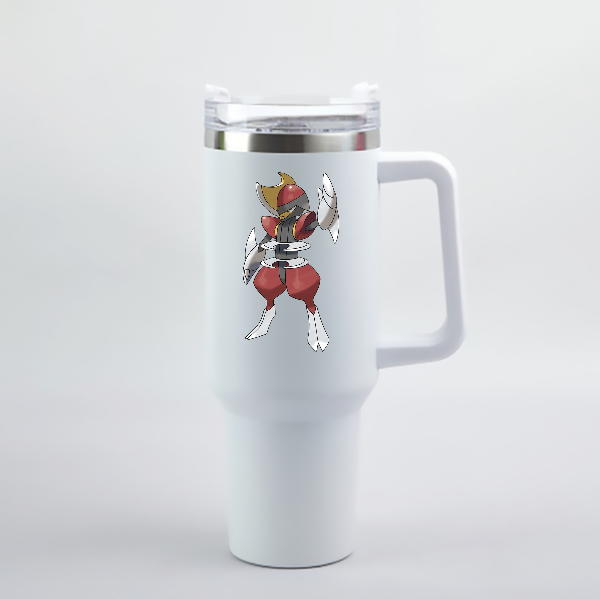 （画像用） ポケットモンスター Pokémon 1200mL車用タンブラー - クリスタルステッカー（プラスチックストロー付き）