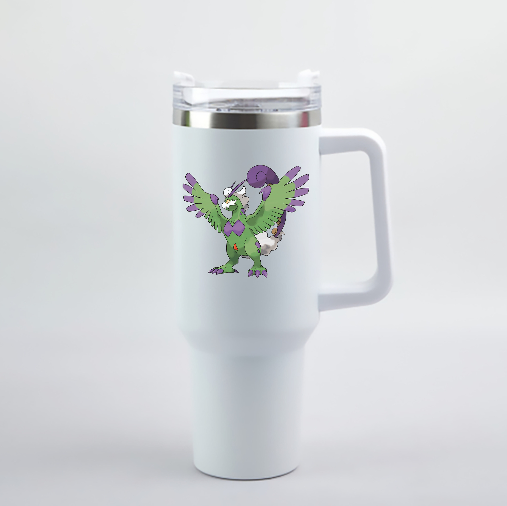 （画像用） ポケットモンスター Pokémon 1200mL車用タンブラー - クリスタルステッカー（プラスチックストロー付き）