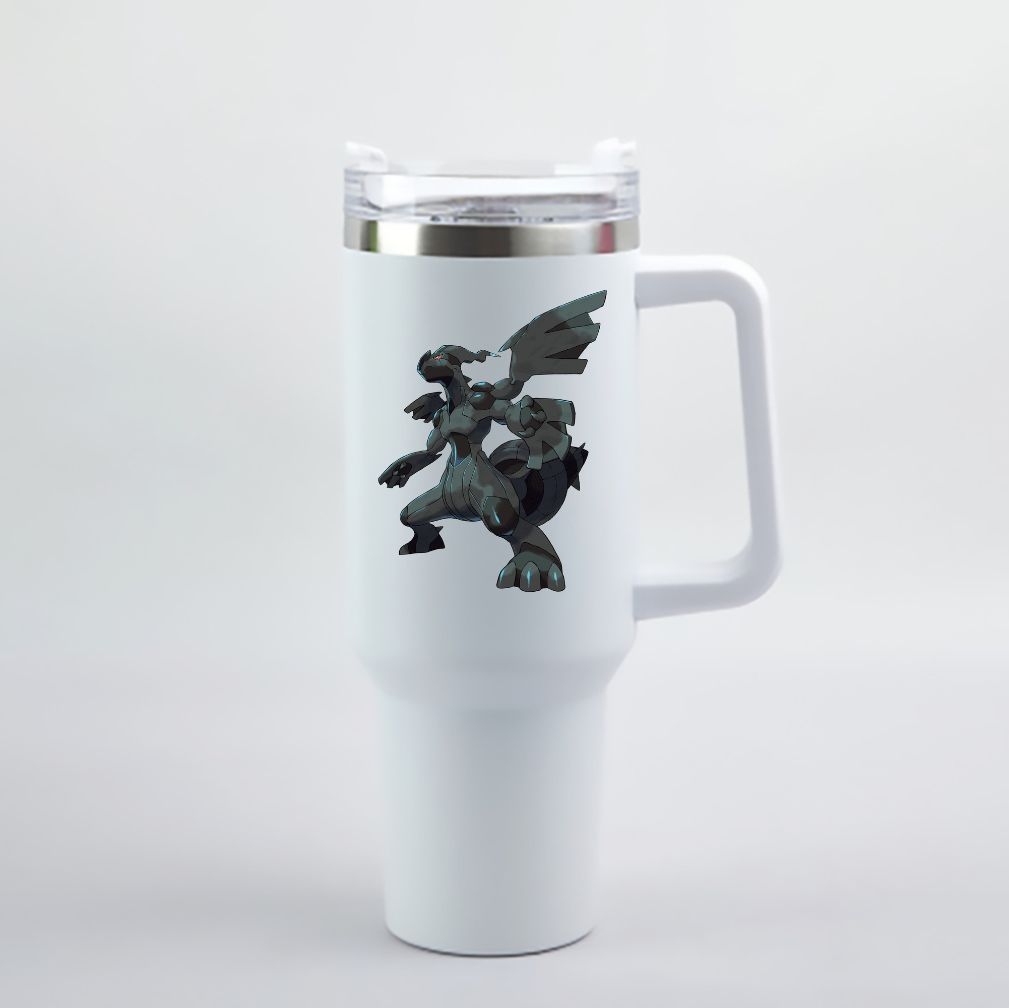 （画像用） ポケットモンスター Pokémon 1200mL車用タンブラー - クリスタルステッカー（プラスチックストロー付き）