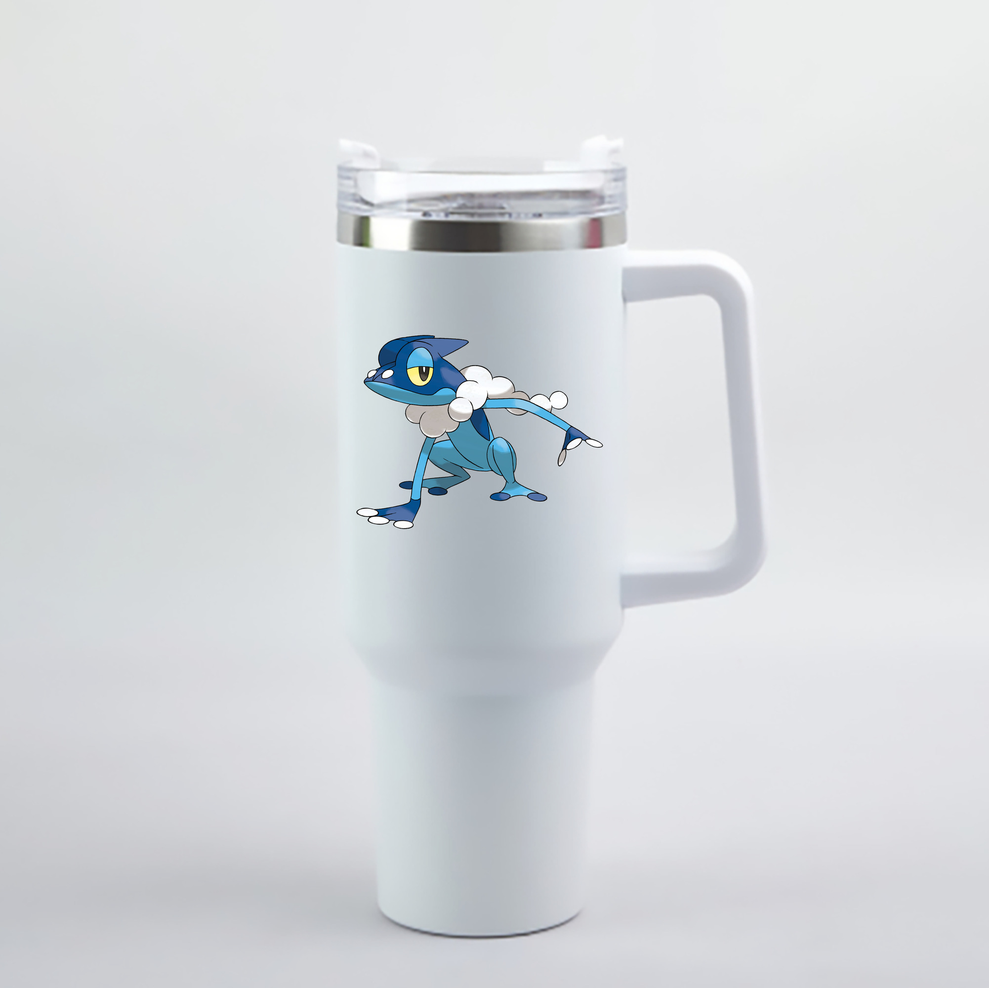 （画像用） ポケットモンスター Pokémon 1200mL車用タンブラー - クリスタルステッカー（プラスチックストロー付き）