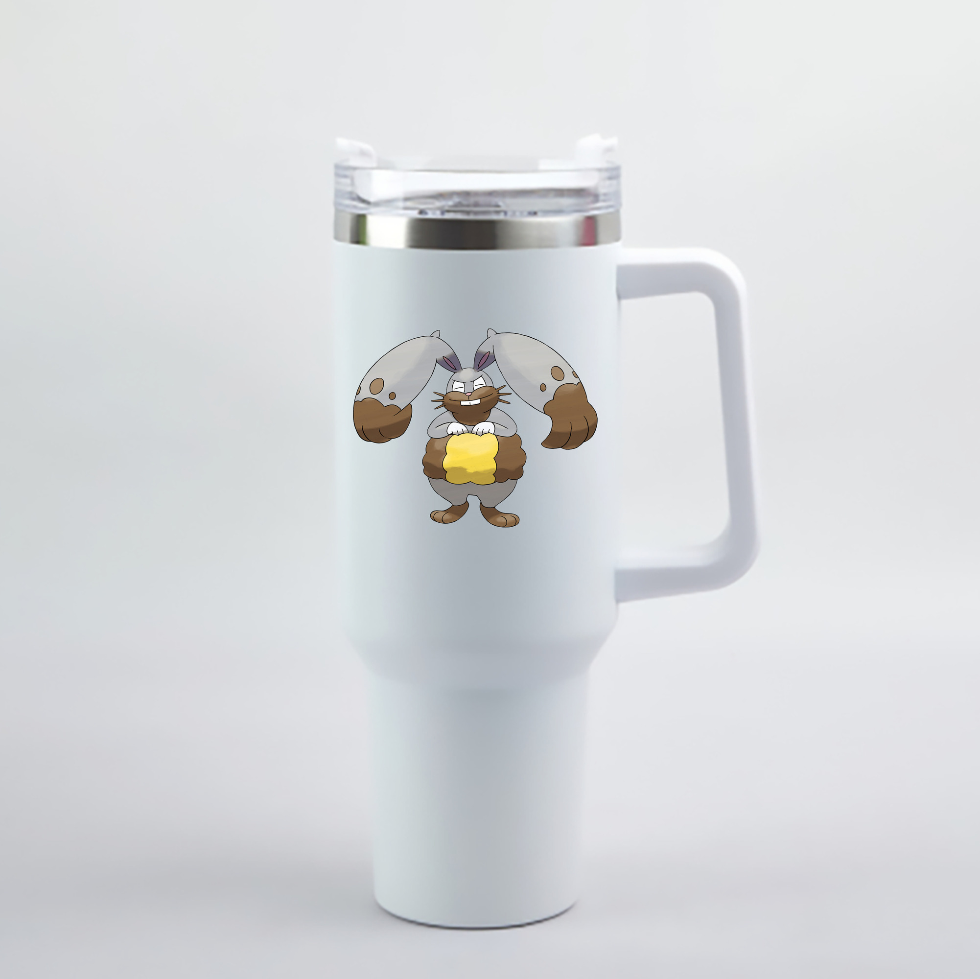 （画像用） ポケットモンスター Pokémon 1200mL車用タンブラー - クリスタルステッカー（プラスチックストロー付き）