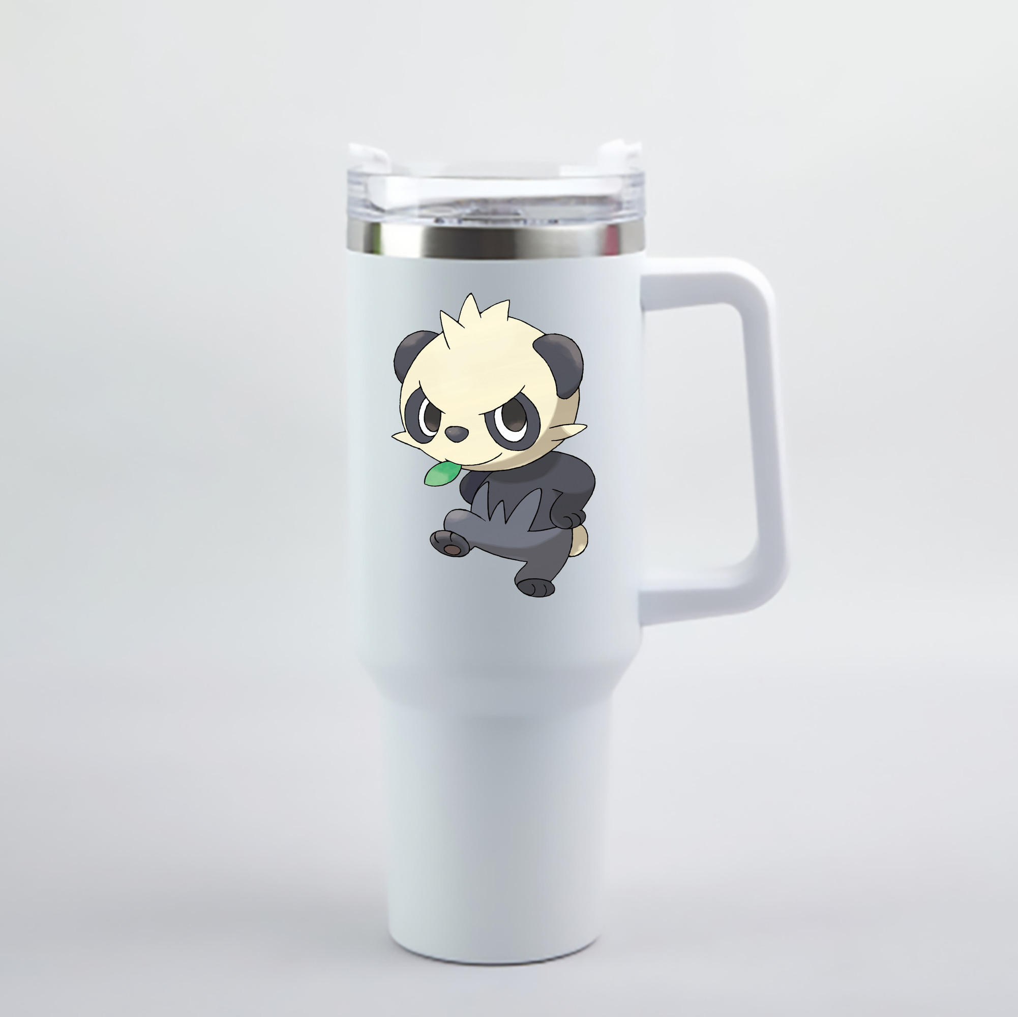 （画像用） ポケットモンスター Pokémon 1200mL車用タンブラー - クリスタルステッカー（プラスチックストロー付き）