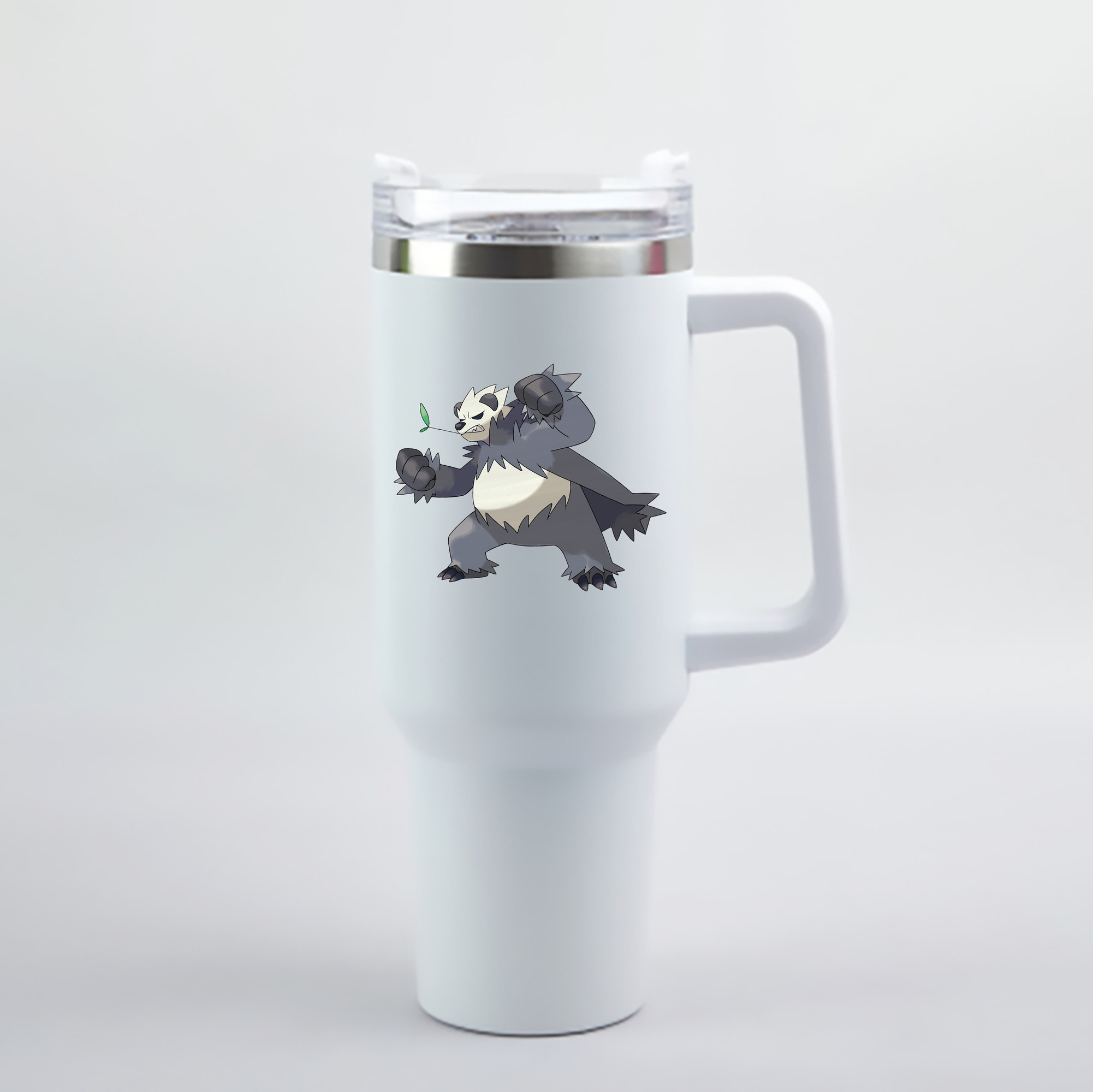 （画像用） ポケットモンスター Pokémon 1200mL車用タンブラー - クリスタルステッカー（プラスチックストロー付き）