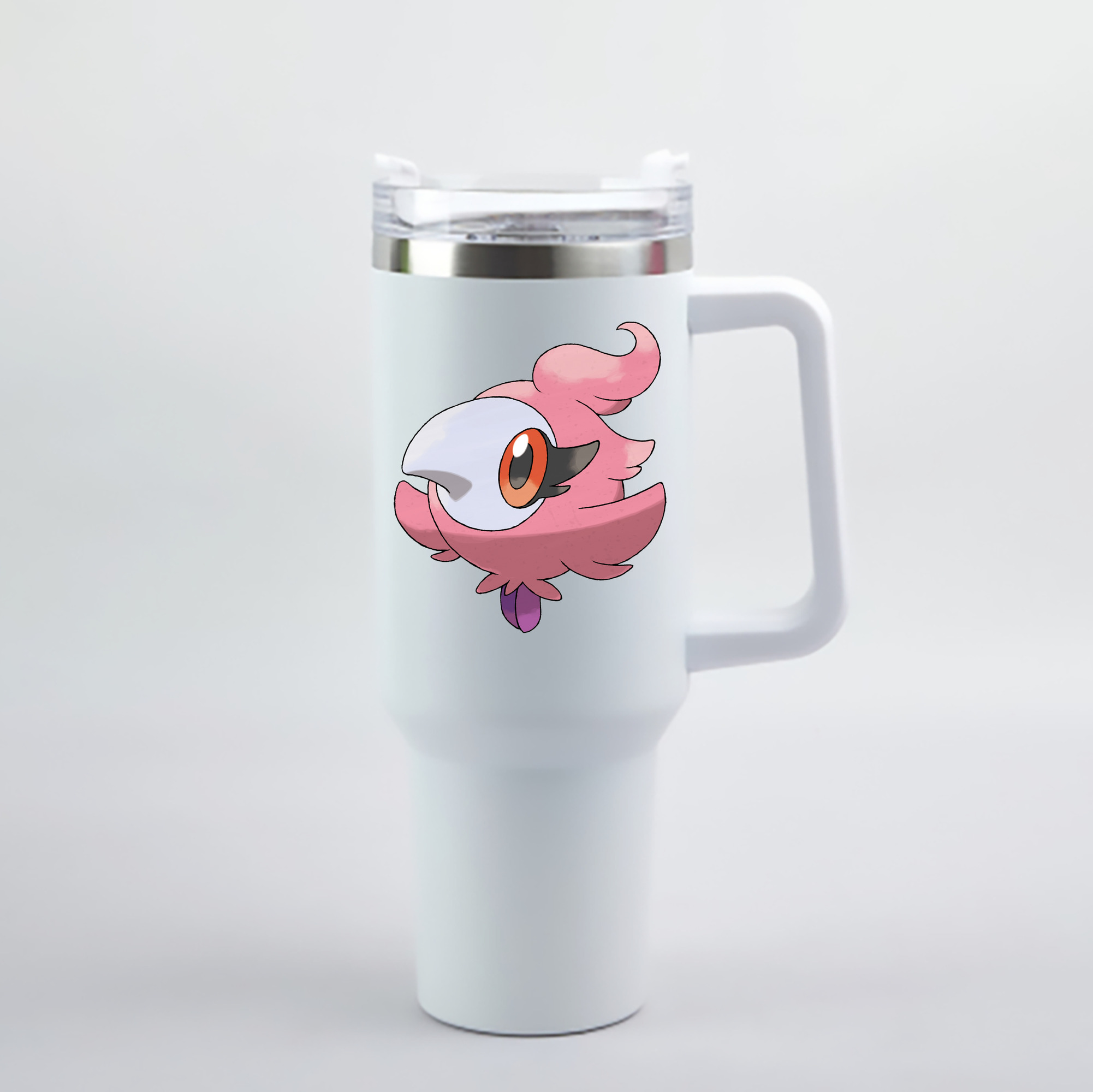 （画像用） ポケットモンスター Pokémon 1200mL車用タンブラー - クリスタルステッカー（プラスチックストロー付き）