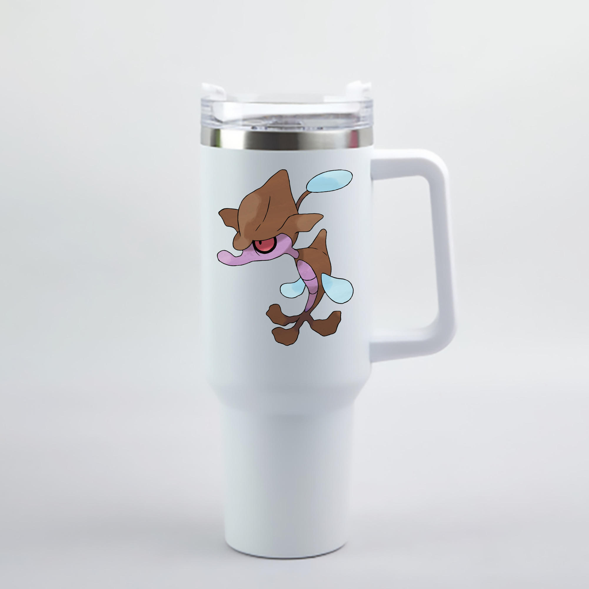 （画像用） ポケットモンスター Pokémon 1200mL車用タンブラー - クリスタルステッカー（プラスチックストロー付き）
