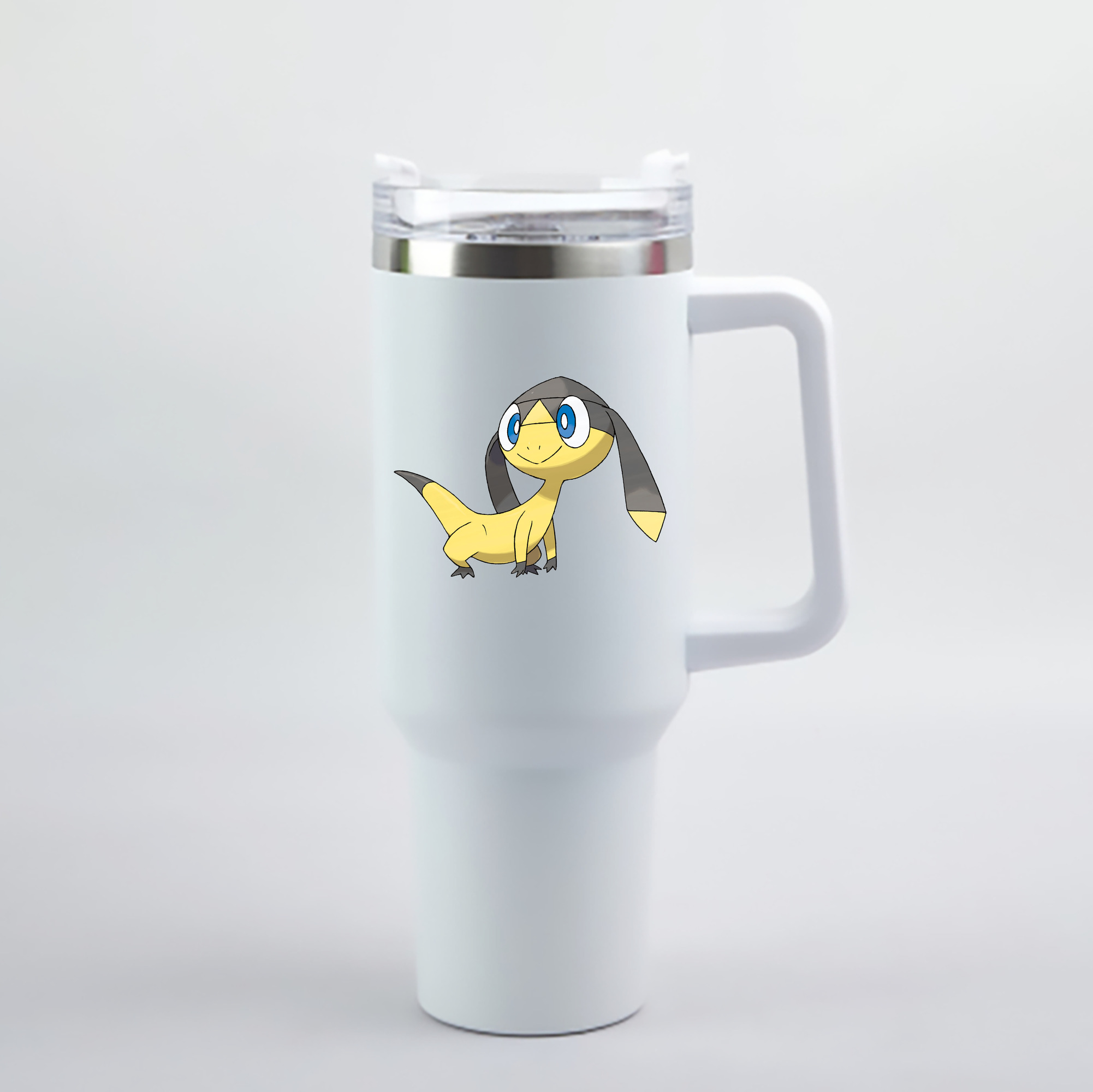 （画像用） ポケットモンスター Pokémon 1200mL車用タンブラー - クリスタルステッカー（プラスチックストロー付き）