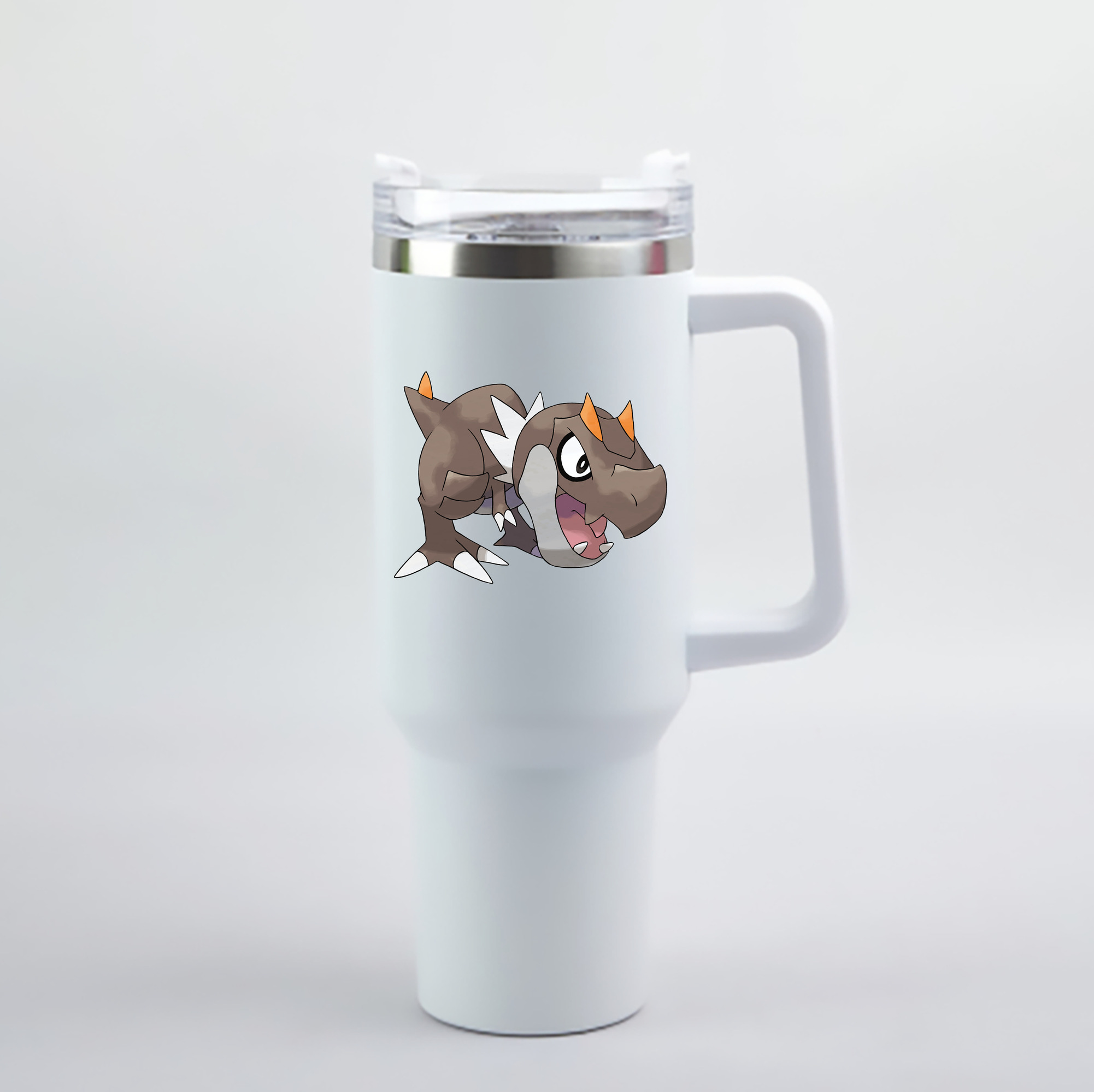 （画像用） ポケットモンスター Pokémon 1200mL車用タンブラー - クリスタルステッカー（プラスチックストロー付き）