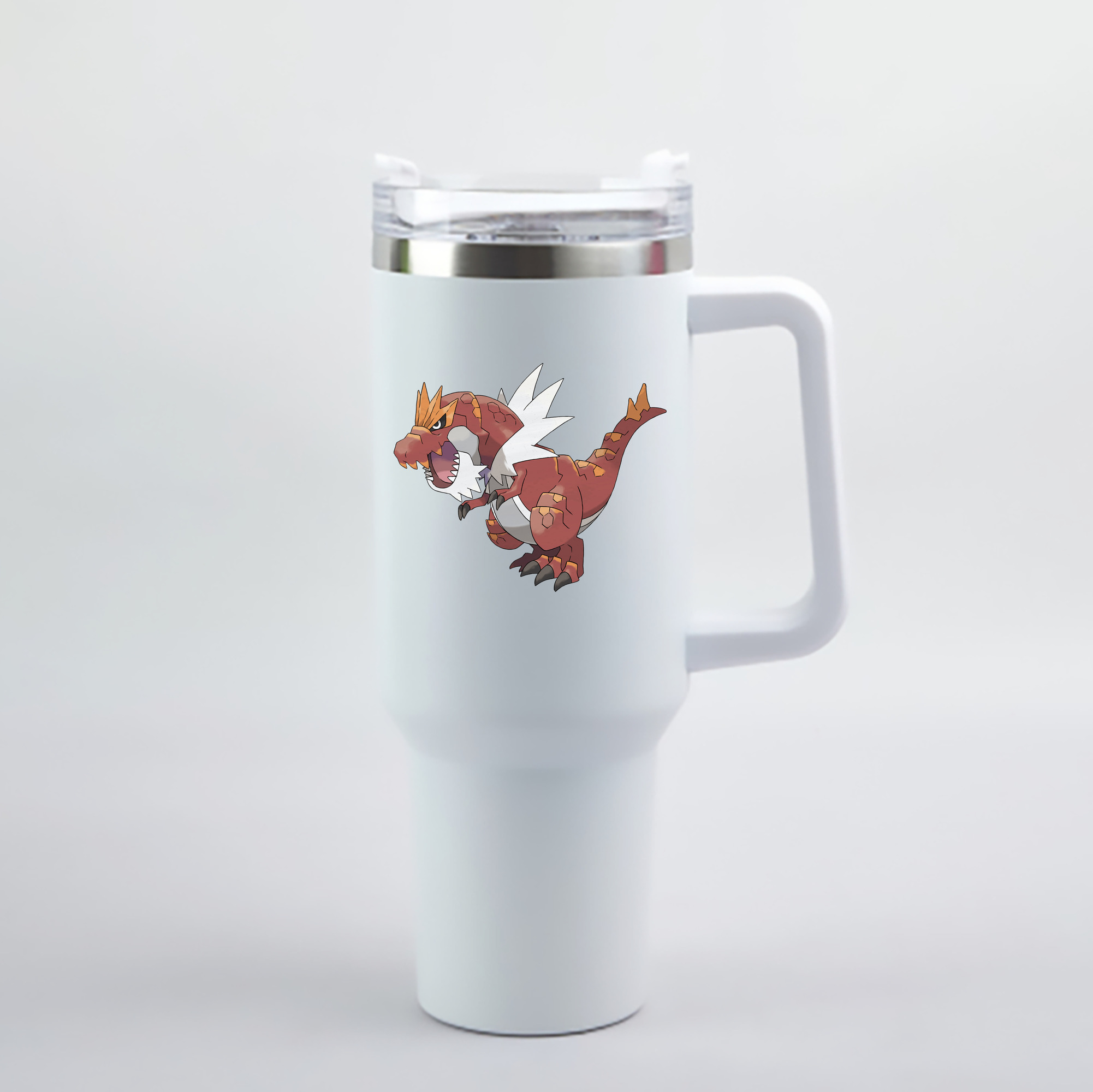 （画像用） ポケットモンスター Pokémon 1200mL車用タンブラー - クリスタルステッカー（プラスチックストロー付き）