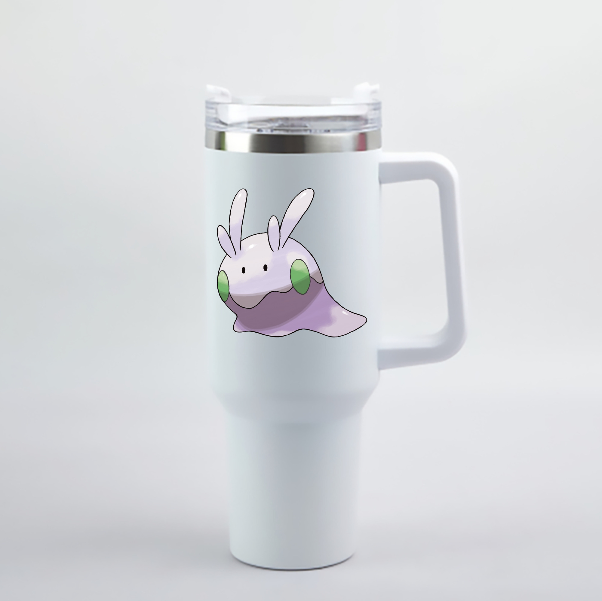 （画像用） ポケットモンスター Pokémon 1200mL車用タンブラー - クリスタルステッカー（プラスチックストロー付き）