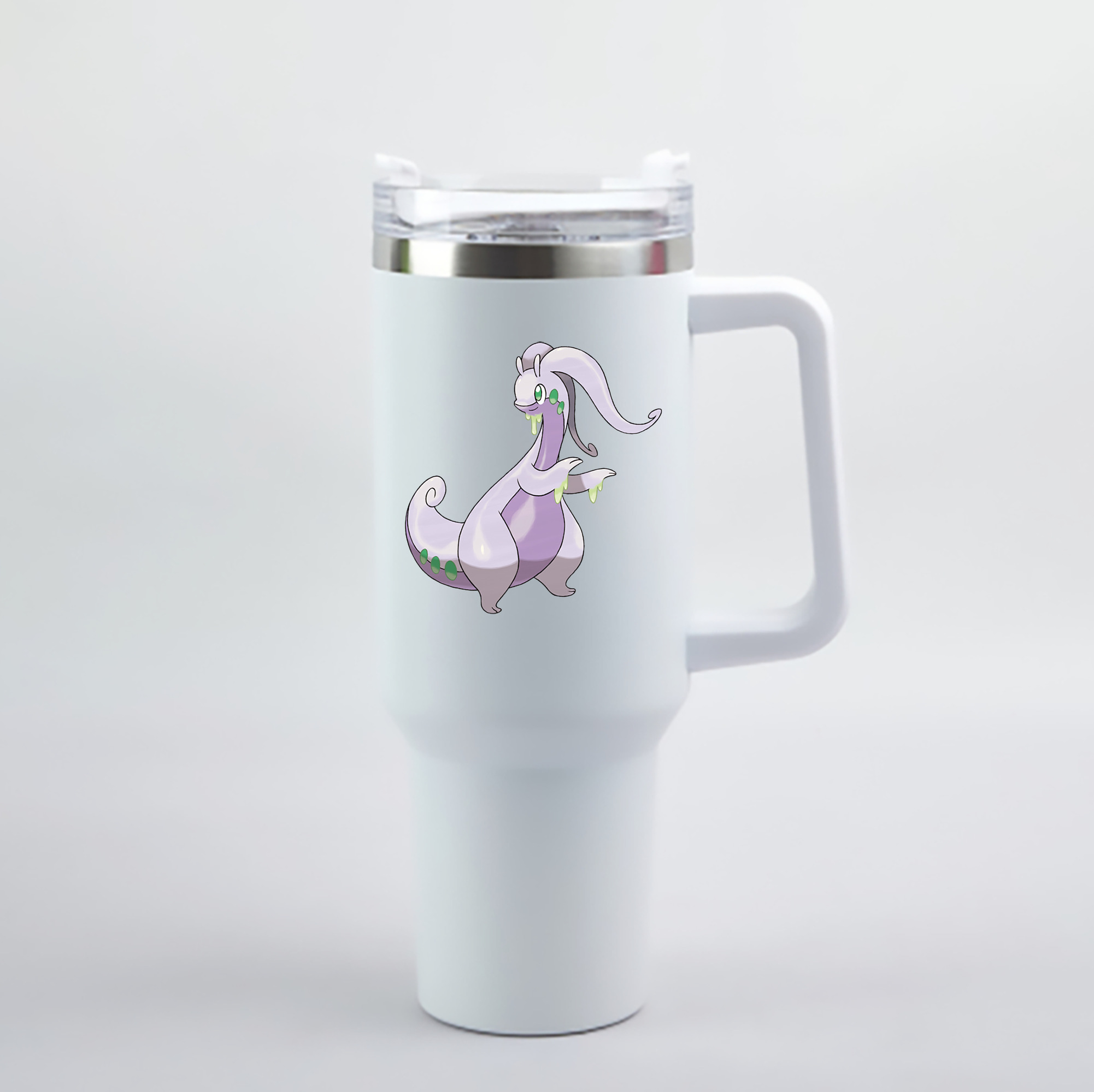 （画像用） ポケットモンスター Pokémon 1200mL車用タンブラー - クリスタルステッカー（プラスチックストロー付き）