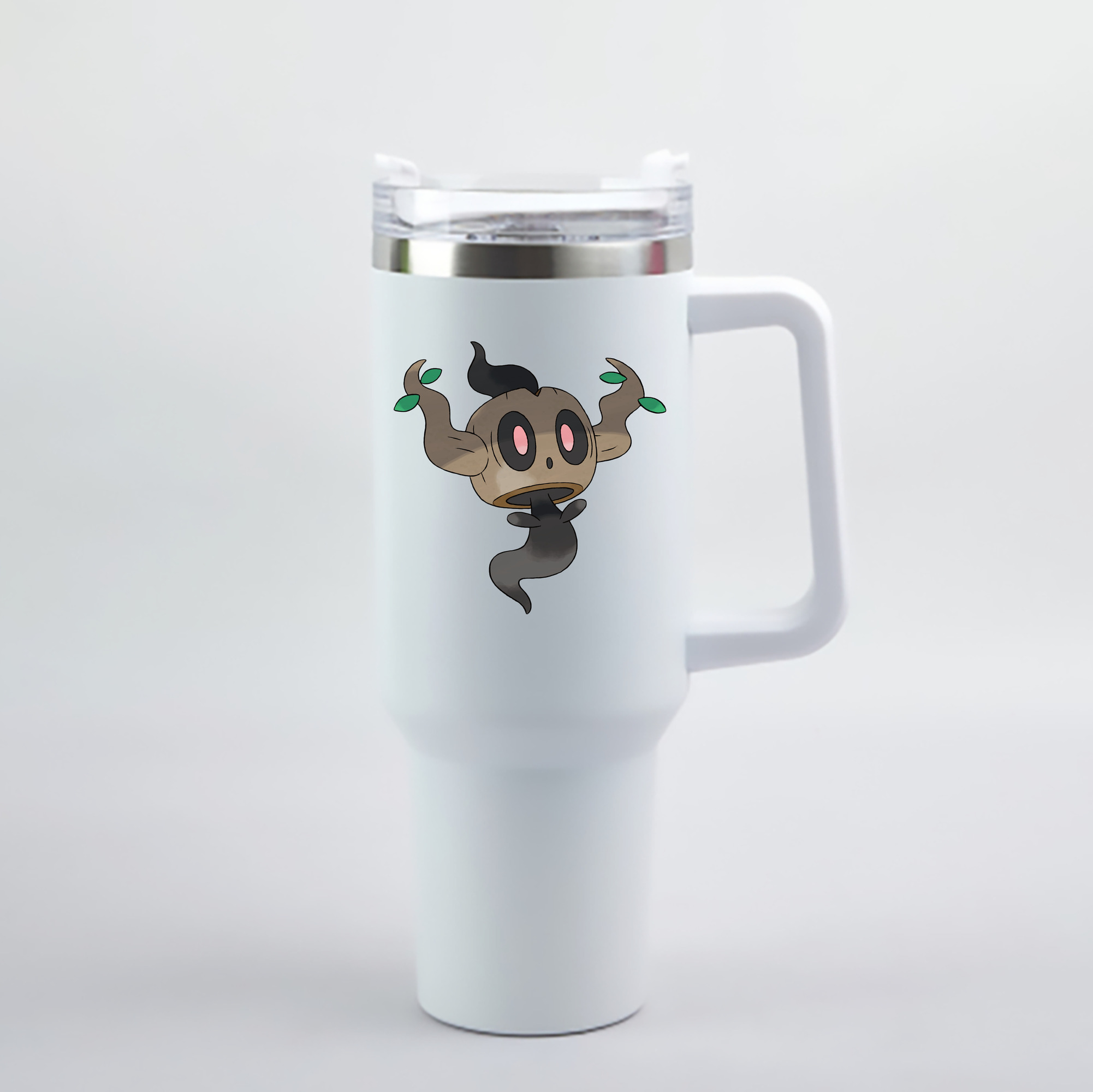 （画像用） ポケットモンスター Pokémon 1200mL車用タンブラー - クリスタルステッカー（プラスチックストロー付き）