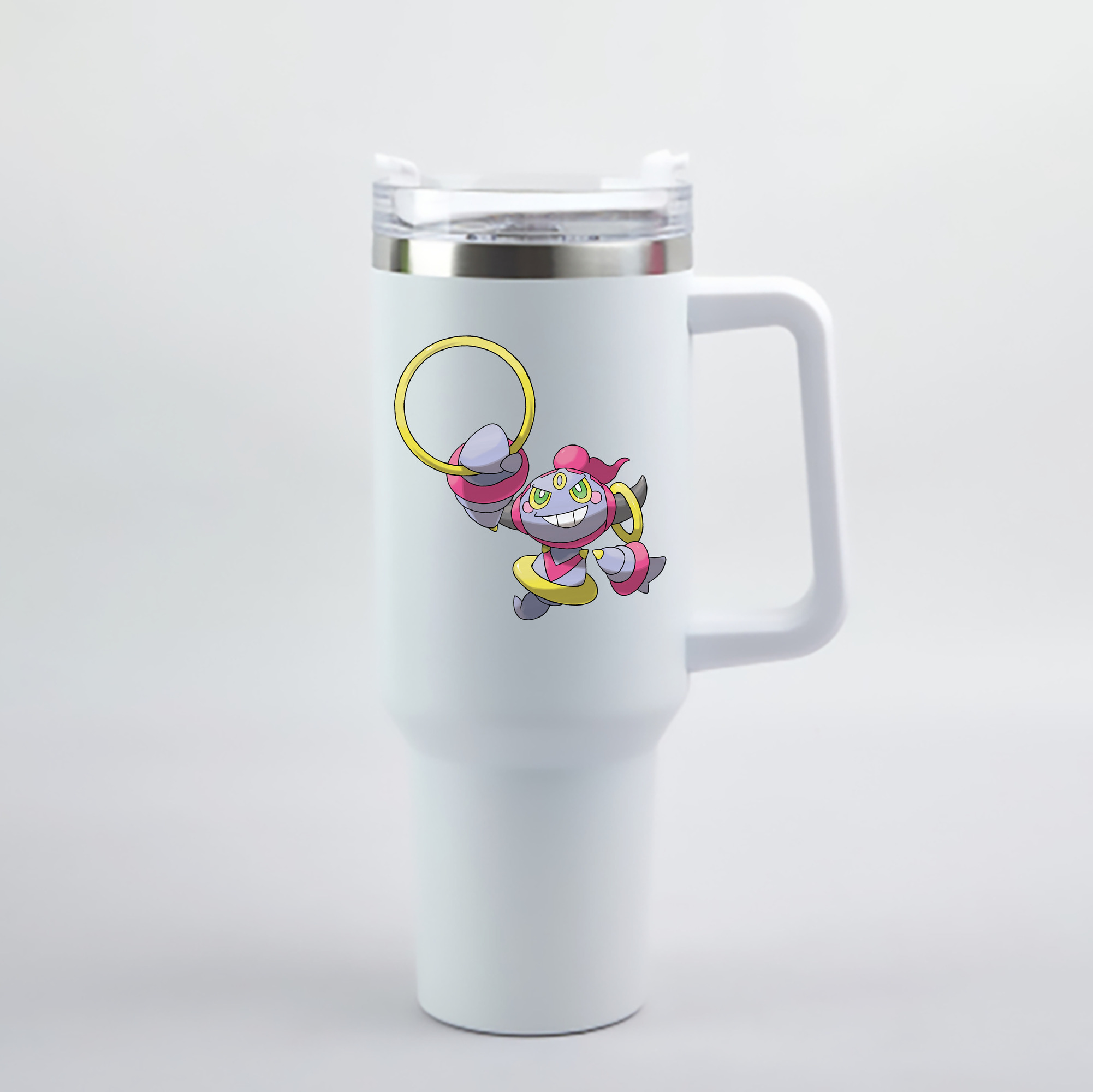 （画像用） ポケットモンスター Pokémon 1200mL車用タンブラー - クリスタルステッカー（プラスチックストロー付き）