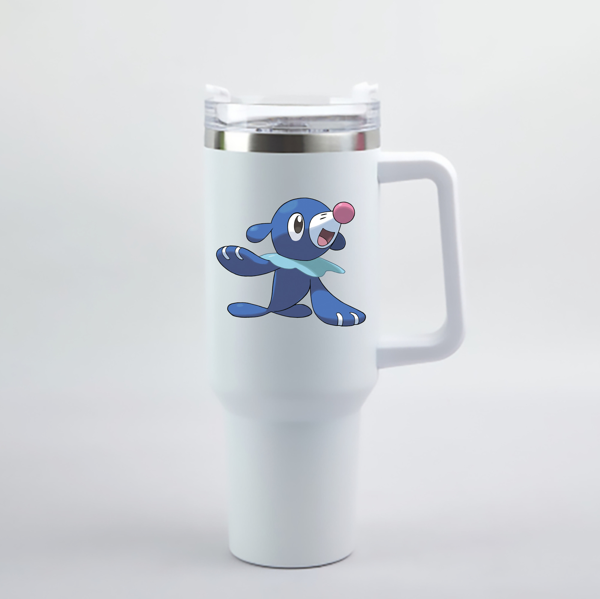 （画像用） ポケットモンスター Pokémon 1200mL車用タンブラー - クリスタルステッカー（プラスチックストロー付き）