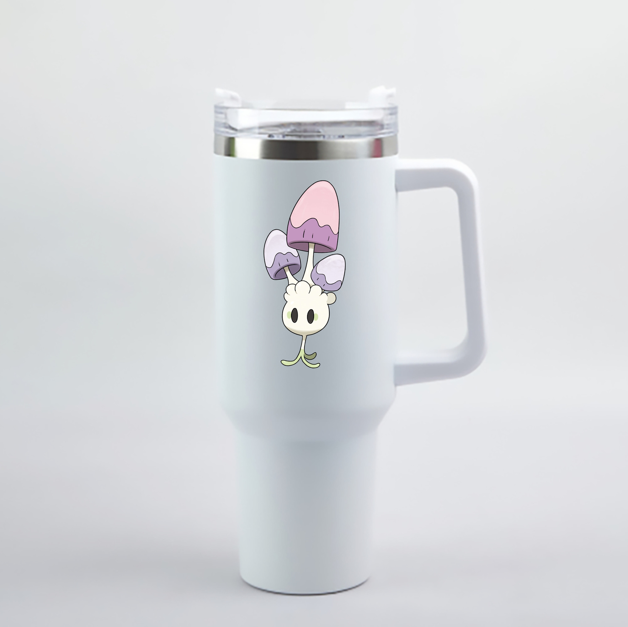 （画像用） ポケットモンスター Pokémon 1200mL車用タンブラー - クリスタルステッカー（プラスチックストロー付き）