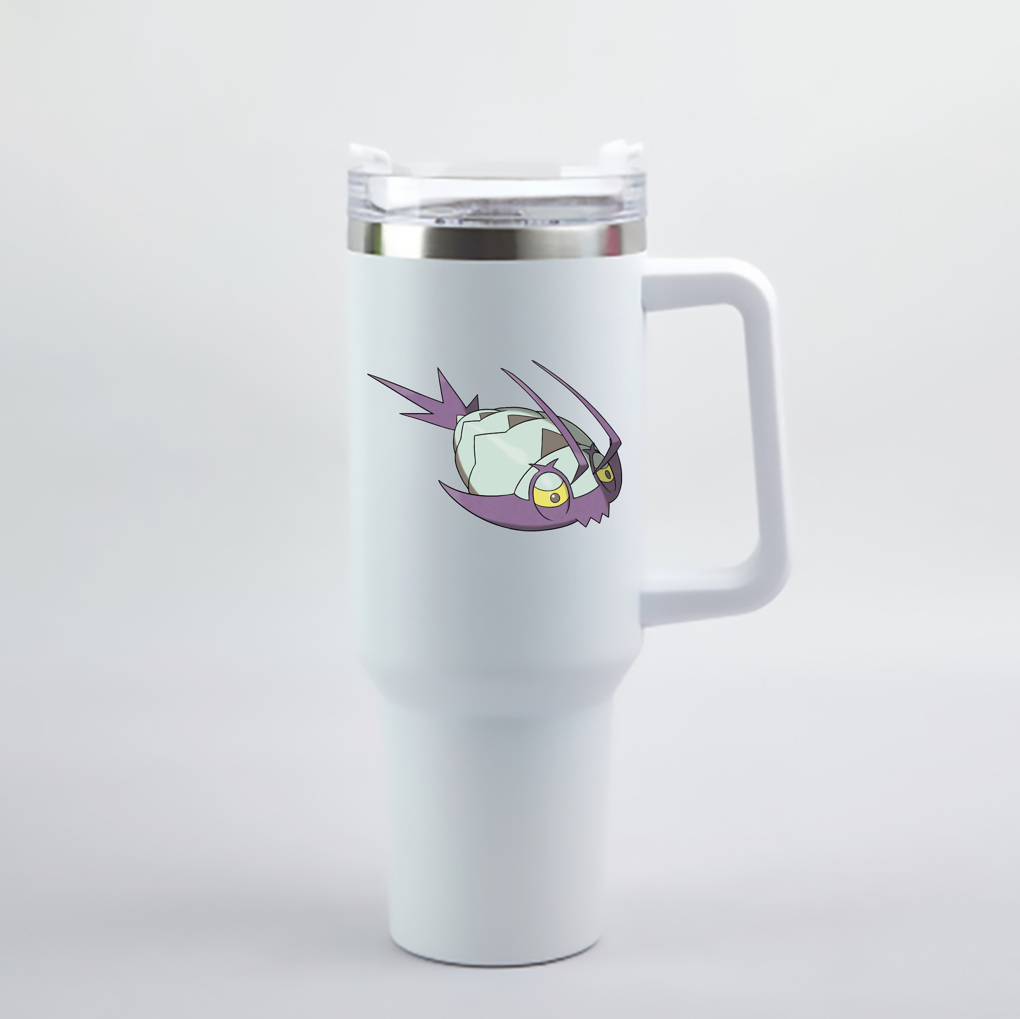 （画像用） ポケットモンスター Pokémon 1200mL車用タンブラー - クリスタルステッカー（プラスチックストロー付き）