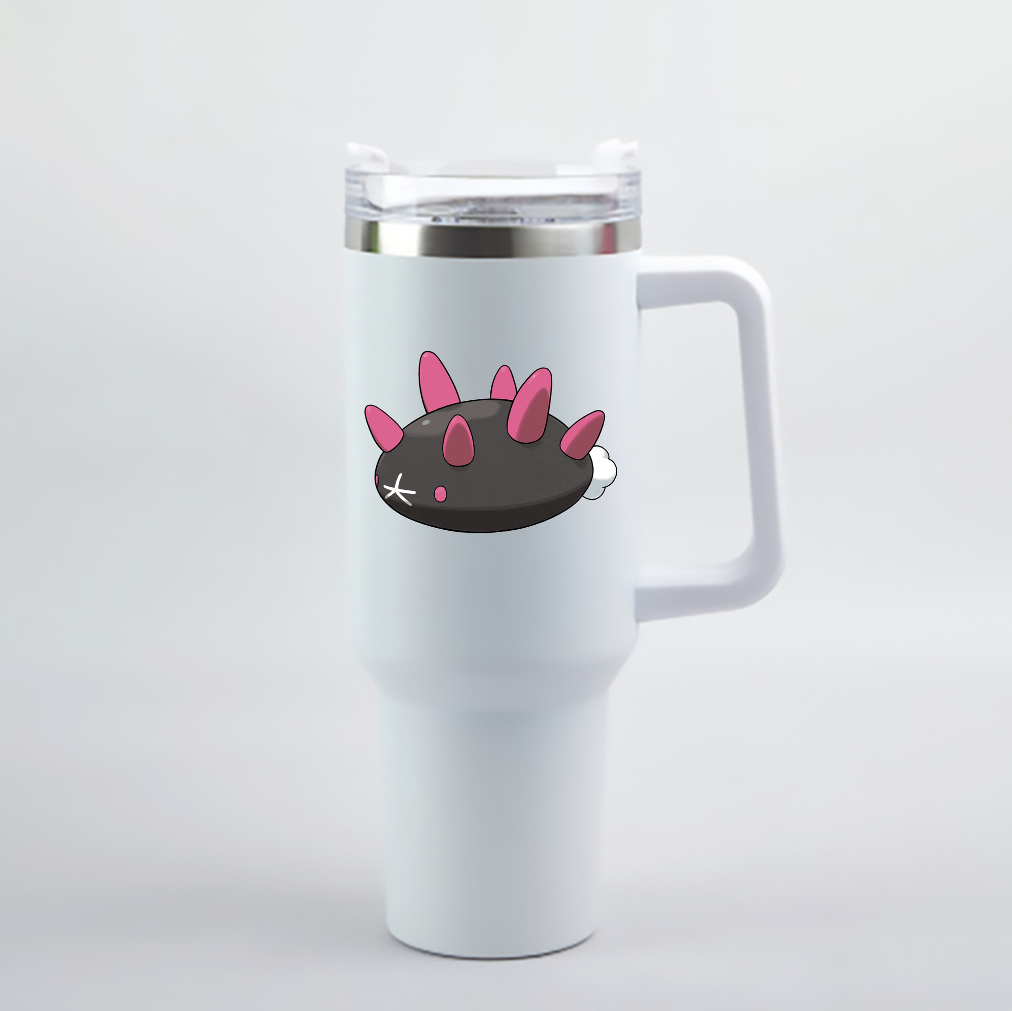 （画像用） ポケットモンスター Pokémon 1200mL車用タンブラー - クリスタルステッカー（プラスチックストロー付き）