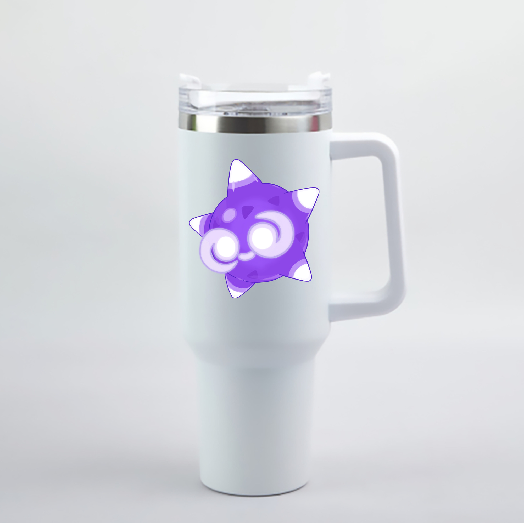 （画像用） ポケットモンスター Pokémon 1200mL車用タンブラー - クリスタルステッカー（プラスチックストロー付き）